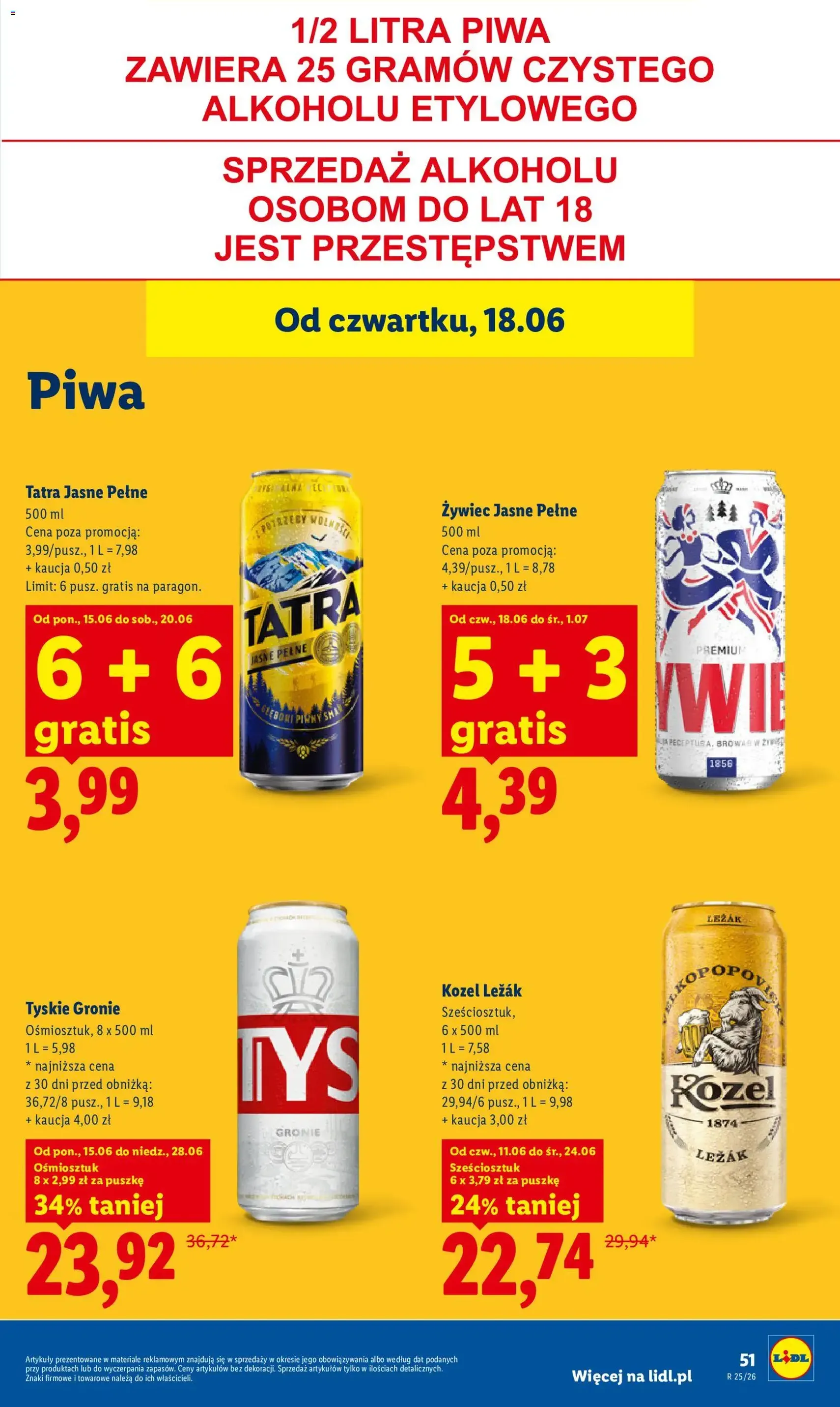 Lidl gazetka - ważny gazetka od 18.06.2026 strona 61 z 89