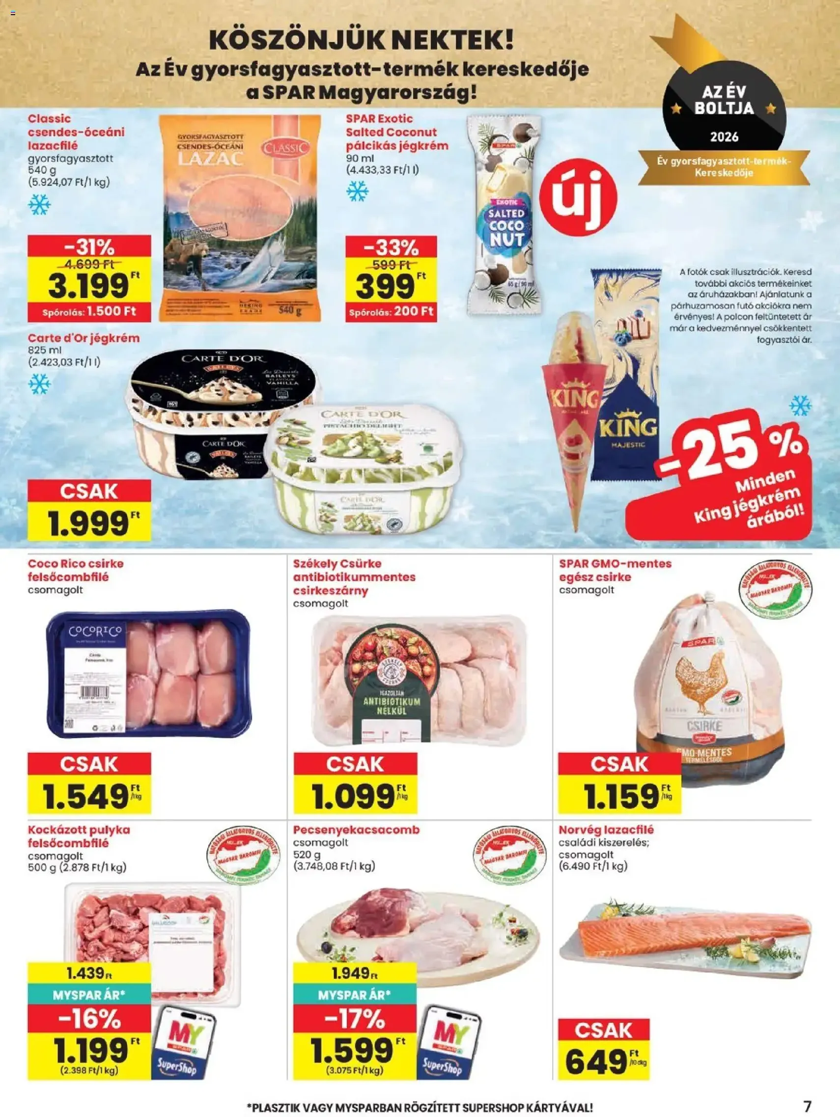 Spar akciós újság - 2026.06.11. érvényes szórólap 7 oldal 20 oldalból
