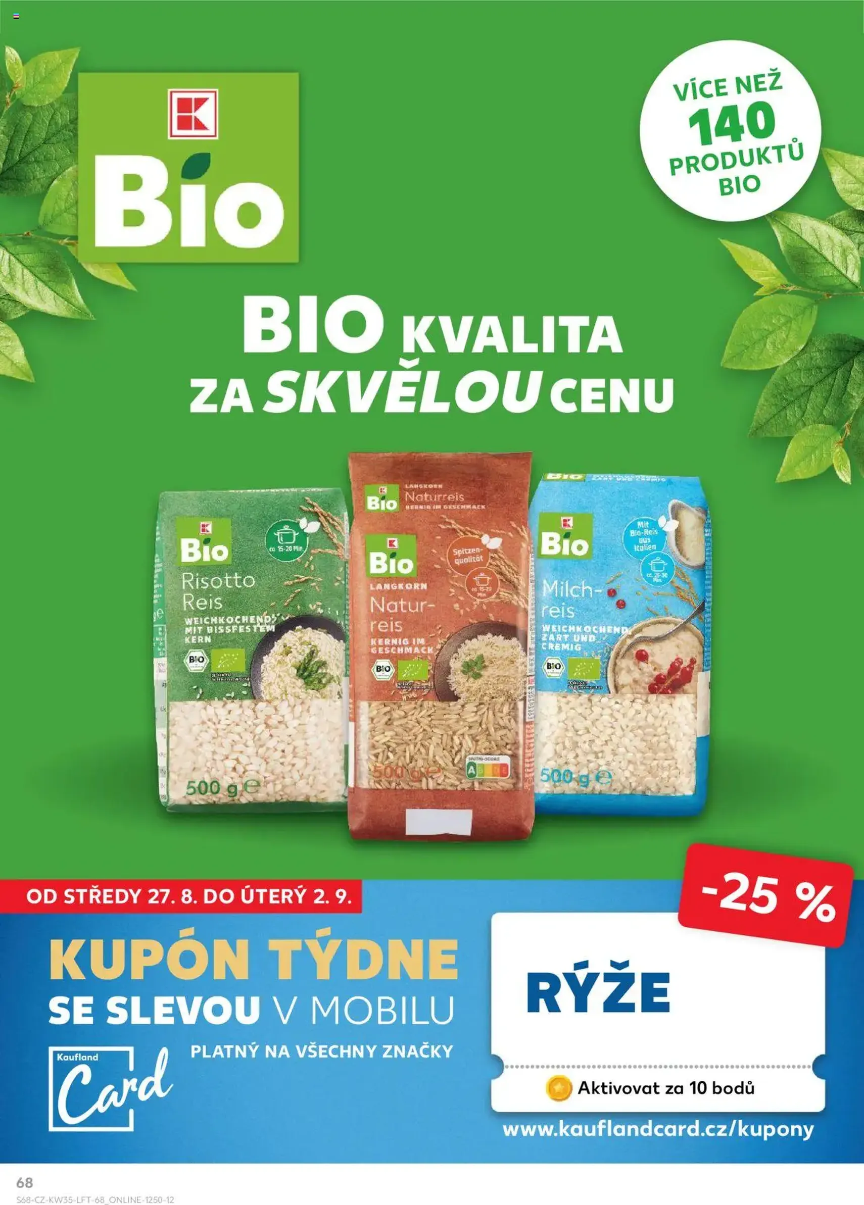 Kaufland leták - platný leták od 27.08.2025 strana 68 z 90 Kaufland leták - platný leták od 27.08.2025 strana 68 z 90