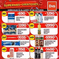 Vista previa del folleto Supermercado DIA Ofertas válido desde 15/10/2025
