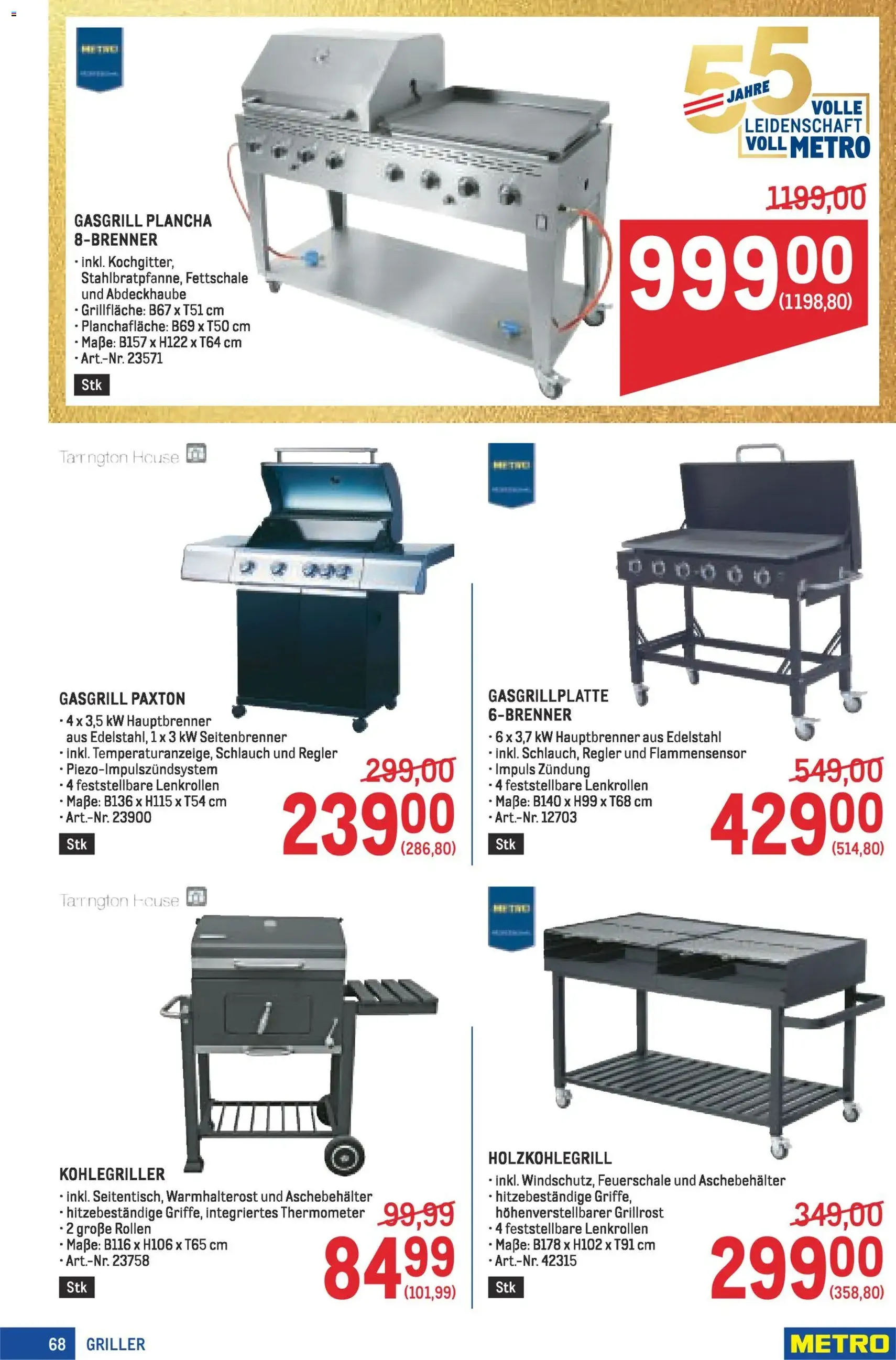 Metro angebote Profi - Gültiger Prospekt ab 05.03.2026, Seite 68 von insgesamt 72