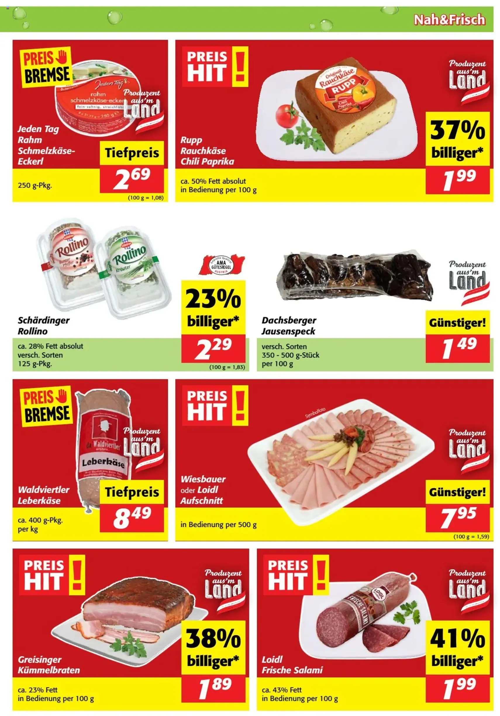 Nah und Frisch Flugblatt - Gültiger Prospekt ab 28.01.2026, Seite 3 von insgesamt 8