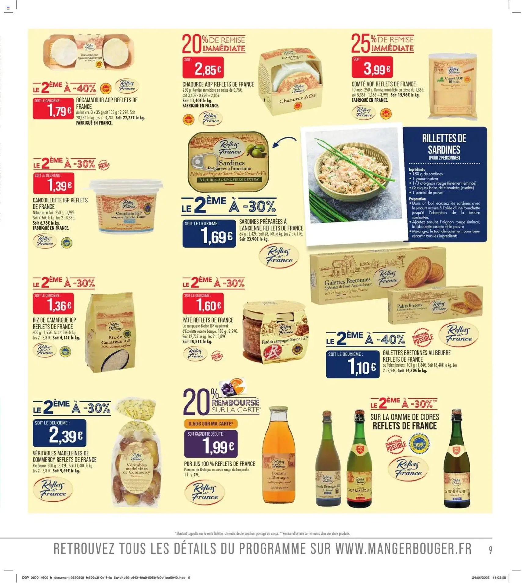 Match Supermarché catalogue - brochure valable à partir du 14/07/2026, page 9 sur 20