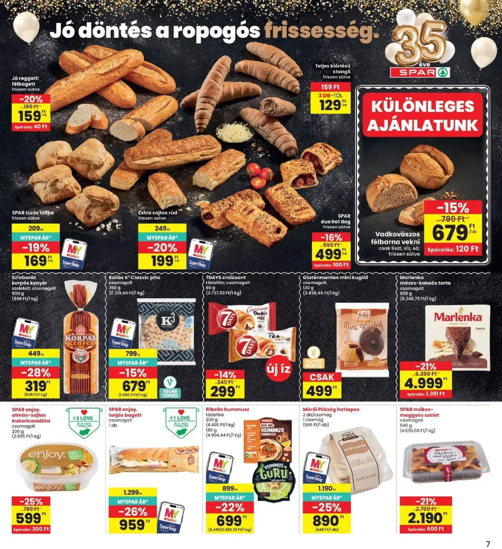 Interspar akciós újság - 2026.06.18. érvényes szórólap 7 oldal 20 oldalból