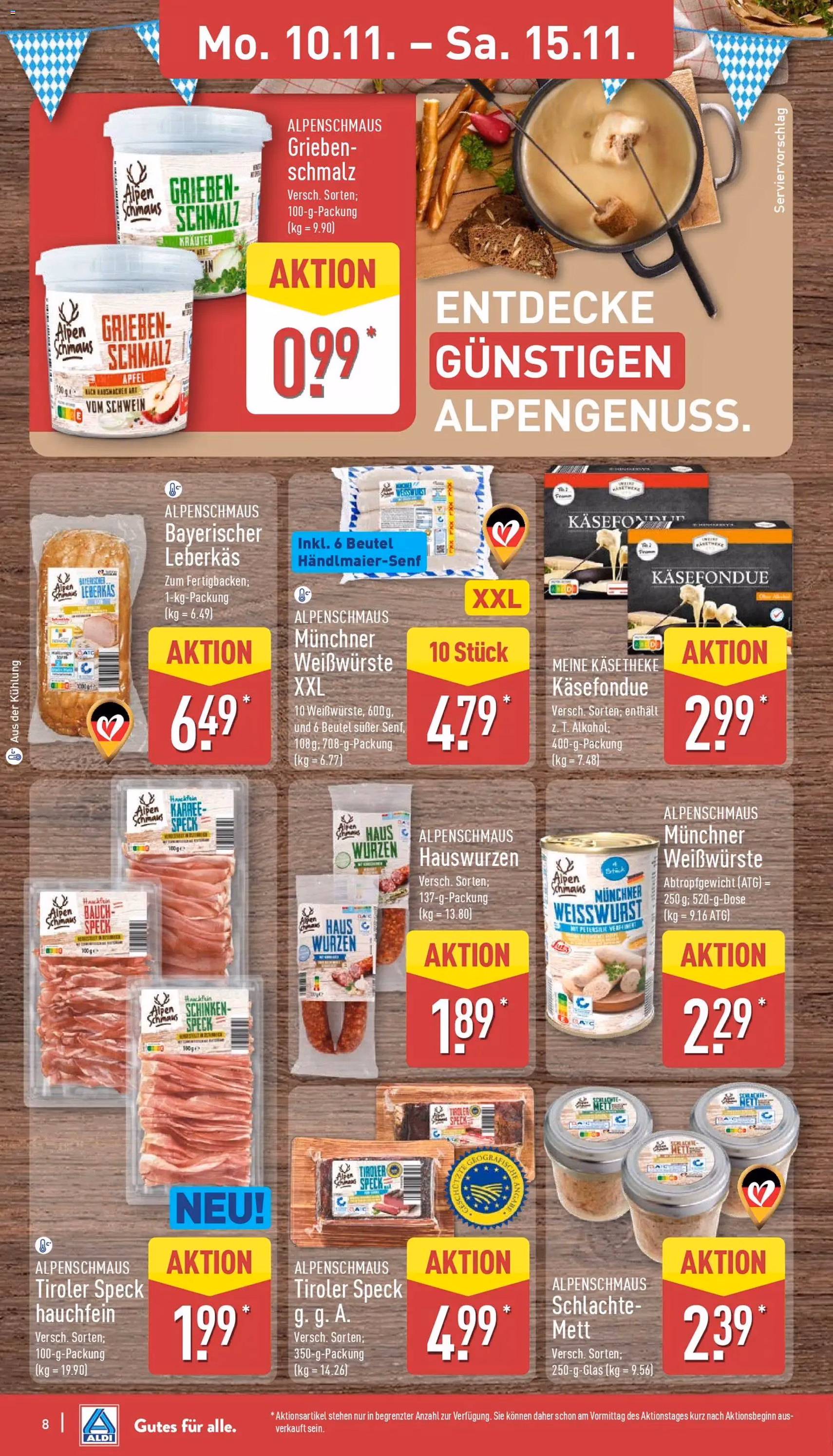 Aldi Prospekt - Gültiger Prospekt ab 10.11.2025, Seite 12 von insgesamt 42