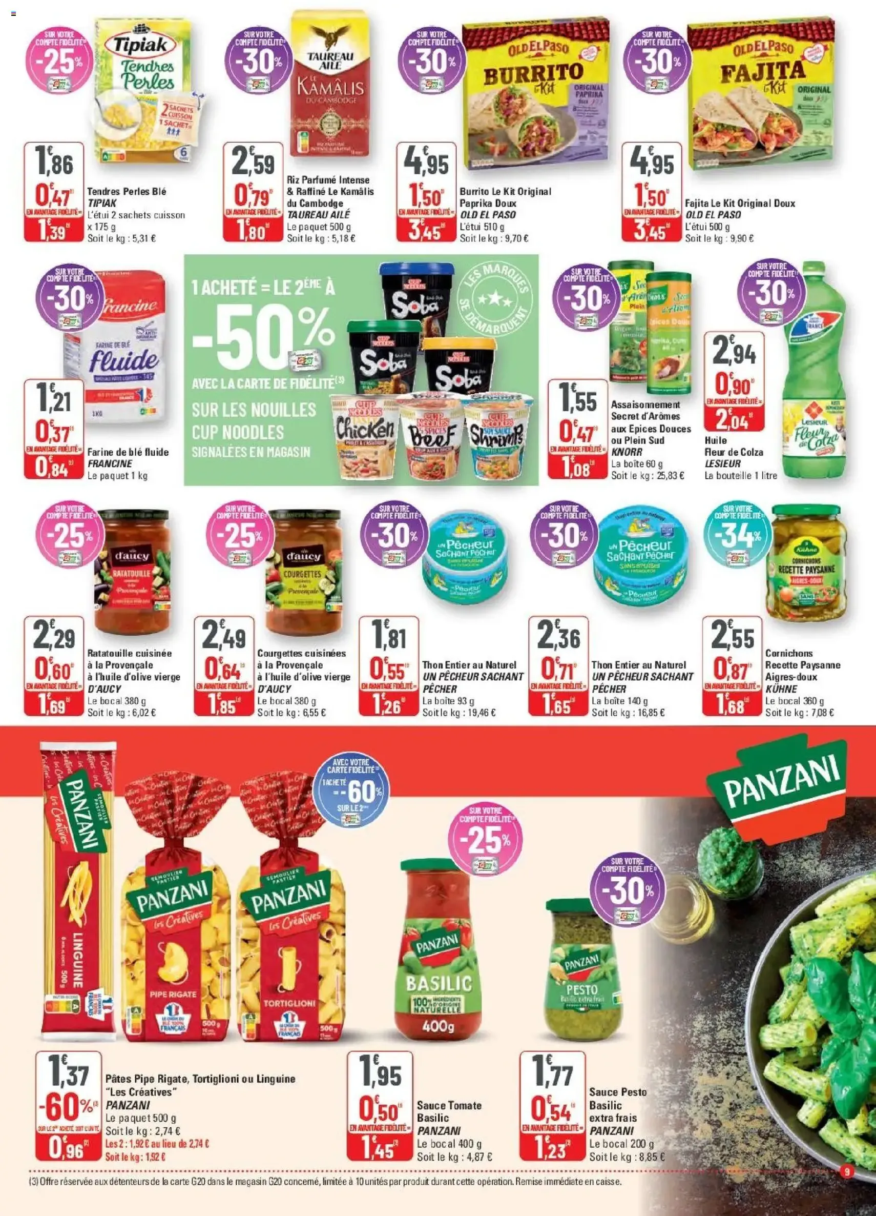 G20 Supermarchés catalogue - brochure valable à partir du 07/10/2026, page 9 sur 20