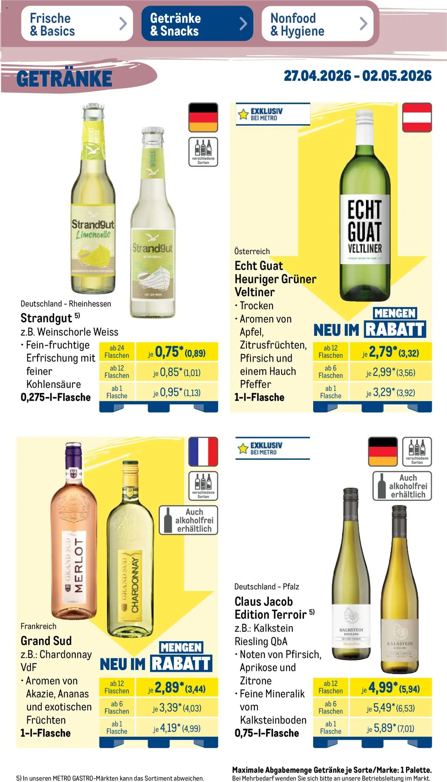 Metro Prospekt - Gültiger Prospekt ab 27.04.2026, Seite 35 von insgesamt 52