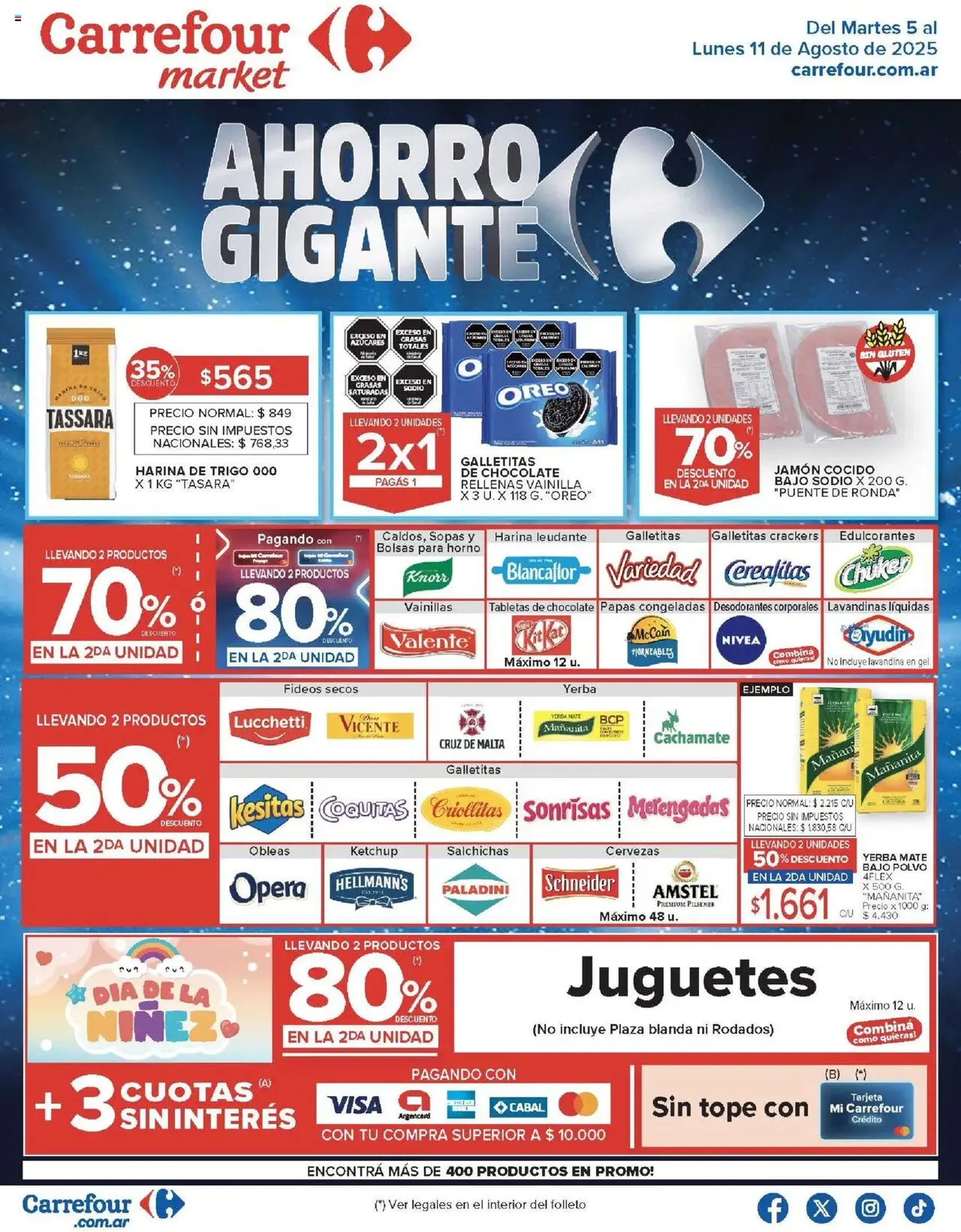 Carrefour Market catálogo - folleto válido desde 05/08/2025 página 1 de 22