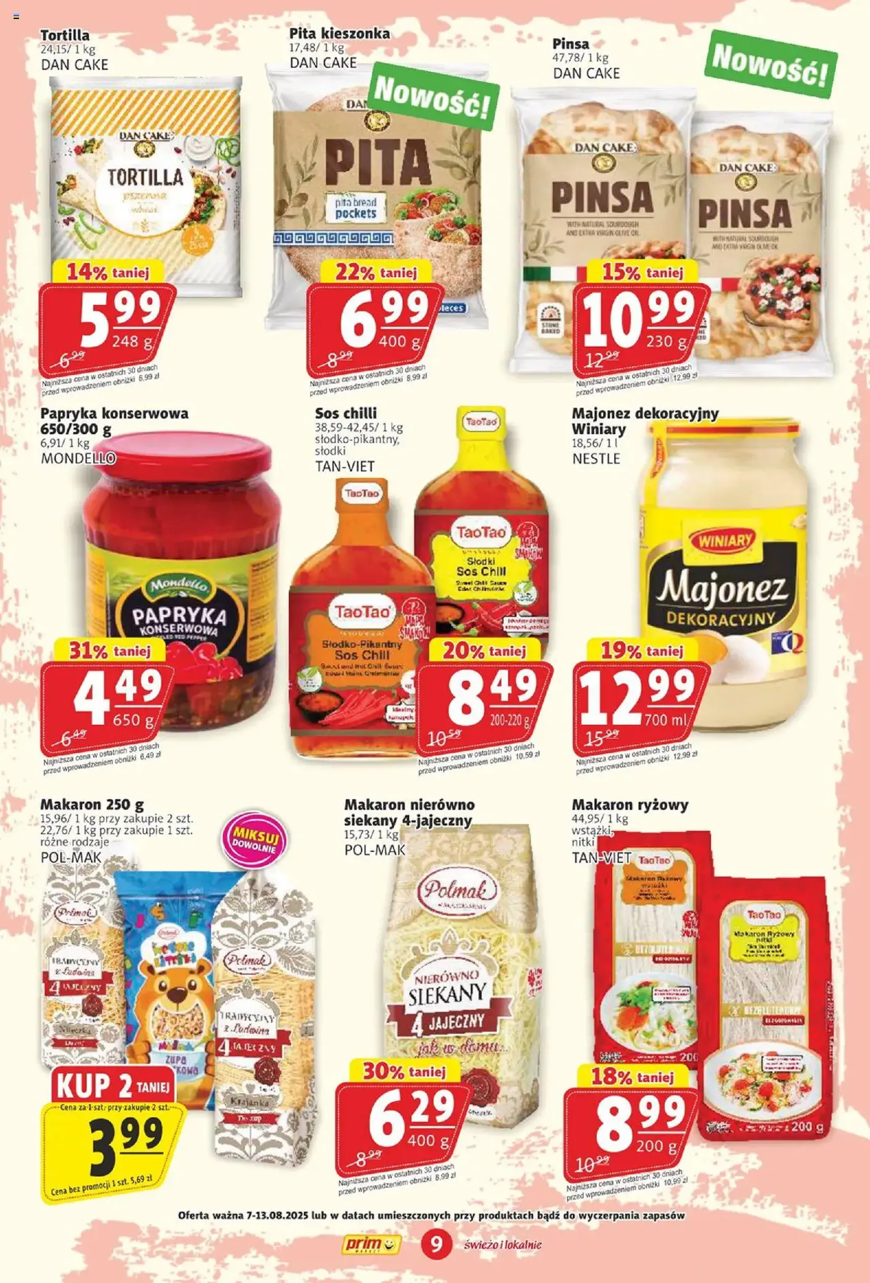 Prim Market Gazetka - ważny gazetka od 07.08.2025 strona 9 z 16 Prim Market Gazetka - ważny gazetka od 07.08.2025 strona 9 z 16