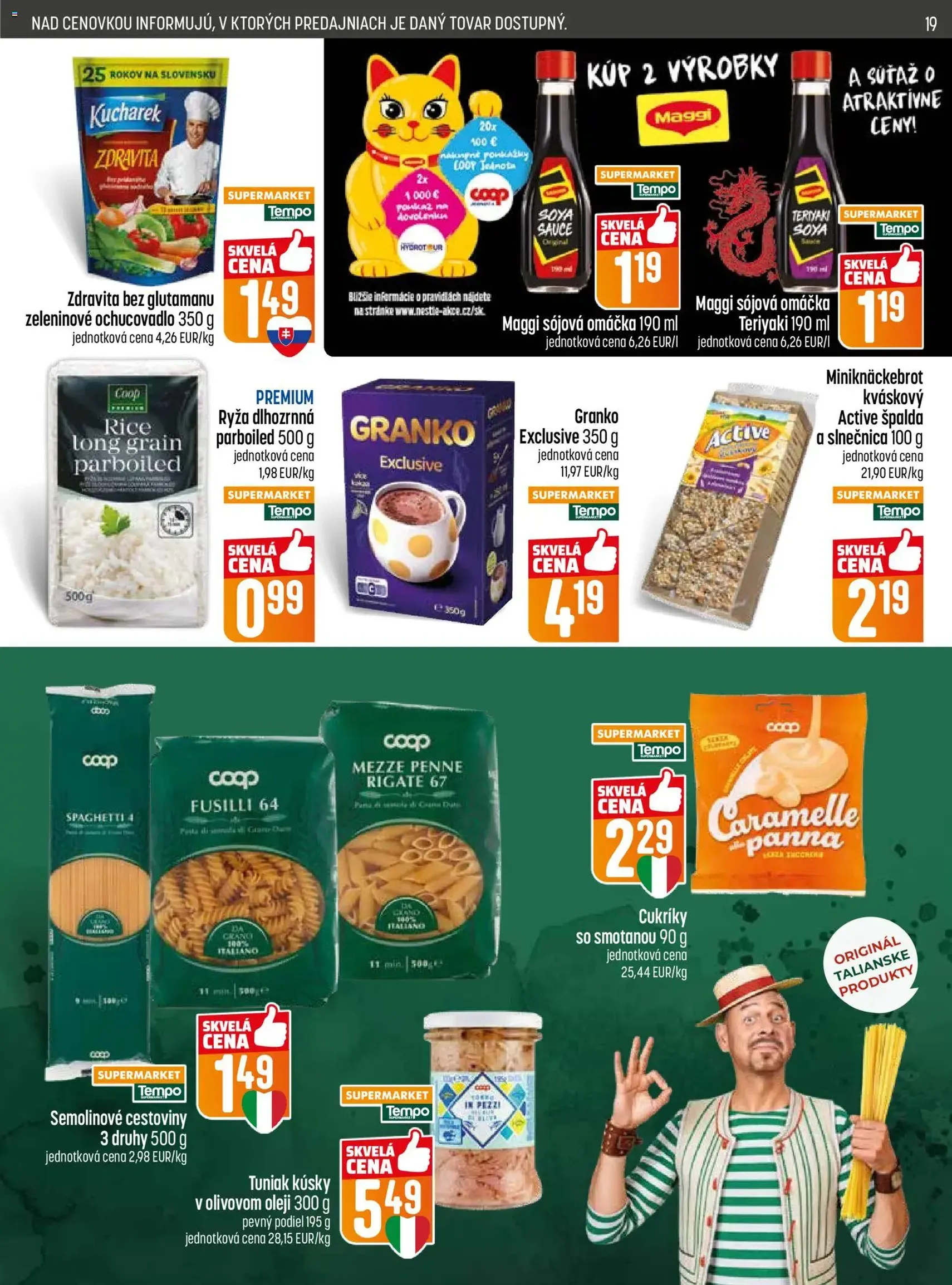 COOP Jednota leták - platný leták od 16.04.2026 strana 19 z 29