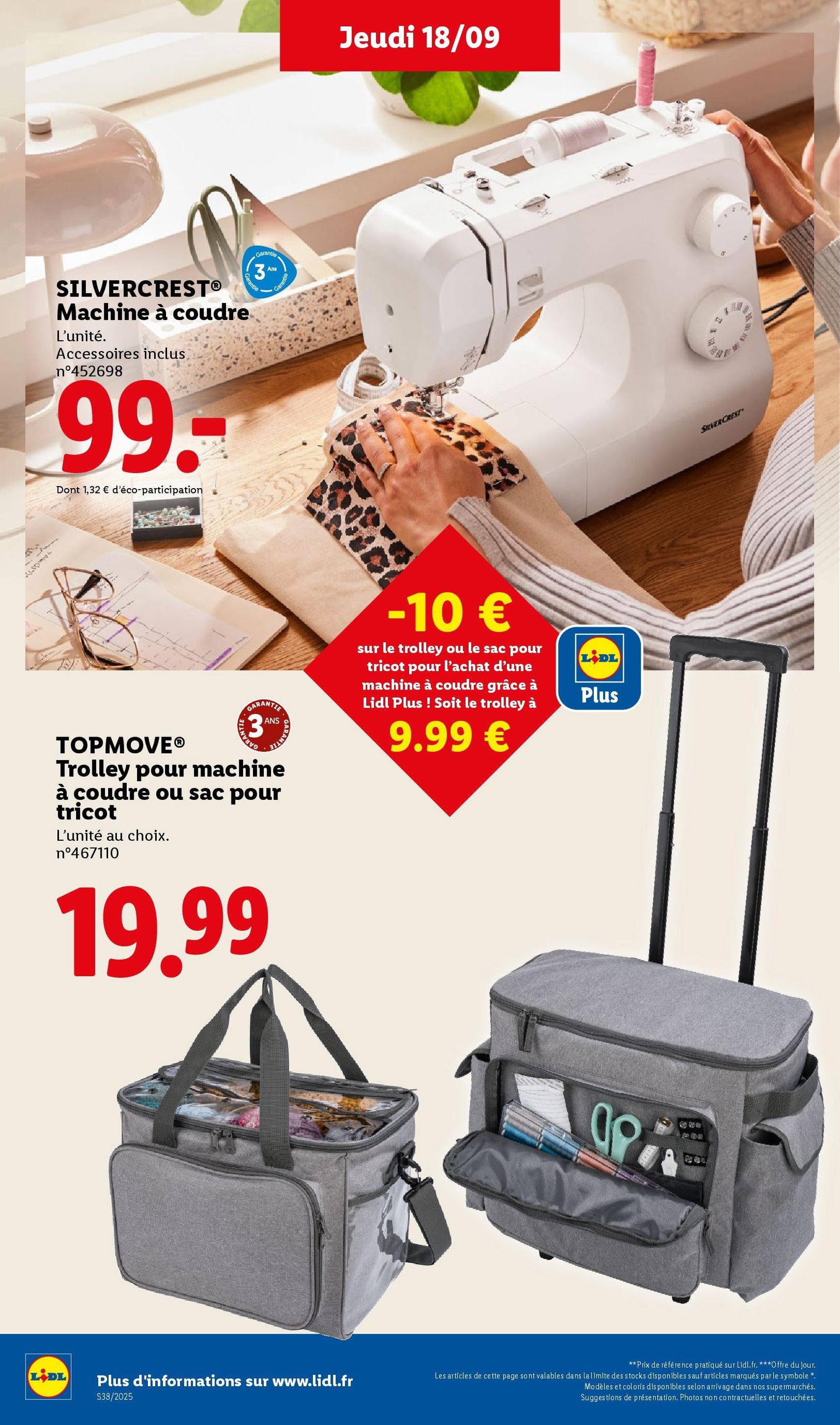 LIDL catalogue semaine 38 - brochure valable à partir du 18/09/2025, page 48 sur 75