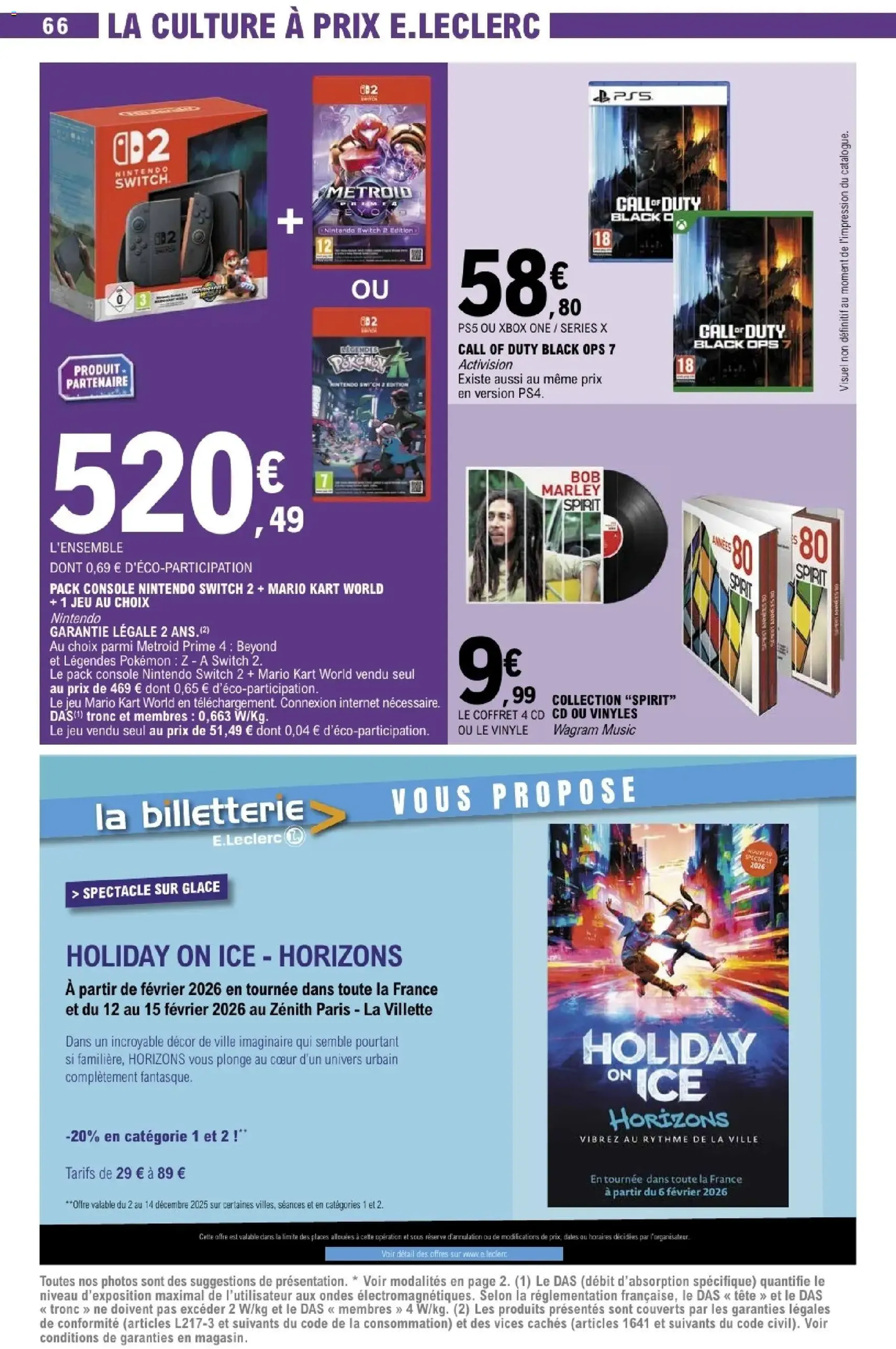 E.Leclerc catalogue semaine 49 - brochure valable à partir du 02/12/2025, page 66 sur 80