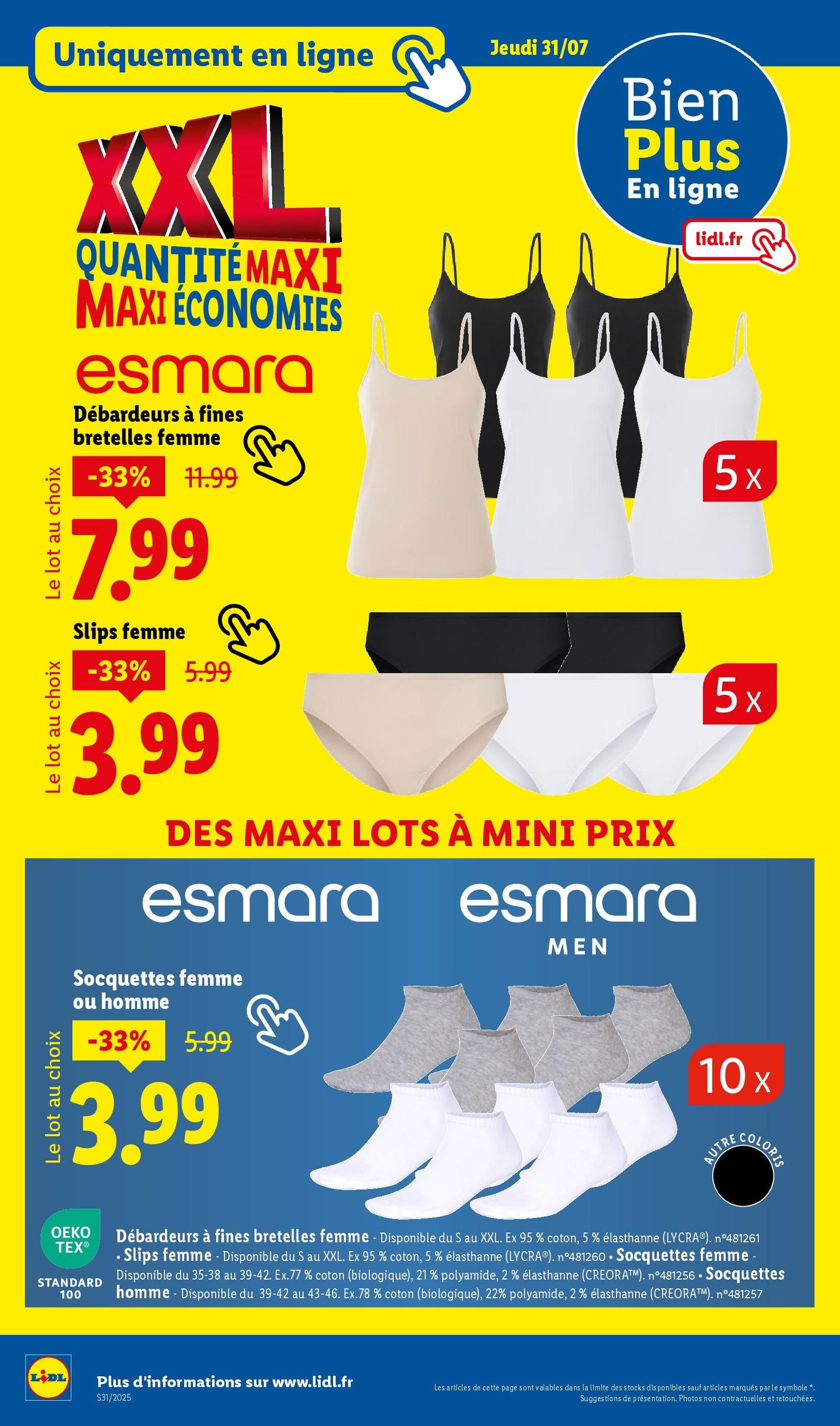 LIDL catalogue semaine 30 - brochure valable à partir du 31/07/2025, page 48 sur 73 LIDL catalogue semaine 30 - brochure valable à partir du 31/07/2025, page 48 sur 73