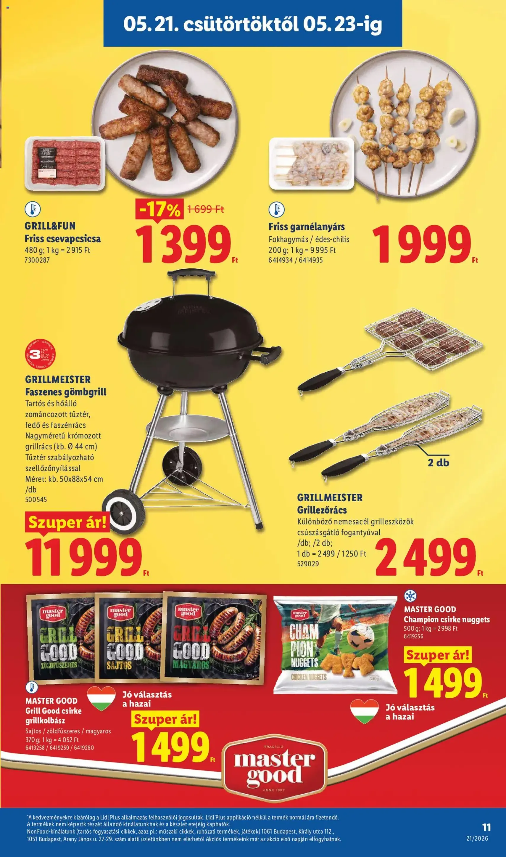Lidl akciós újság - 2026.05.21. érvényes szórólap 11 oldal 84 oldalból