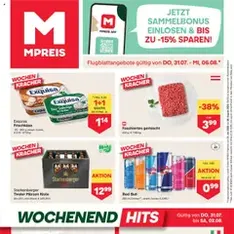 MPREIS Flugblatt - Prospekt Vorschau gültig ab 31.07.2025