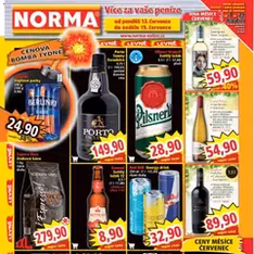 Norma leták - náhled letáku platný od 13.07.2026