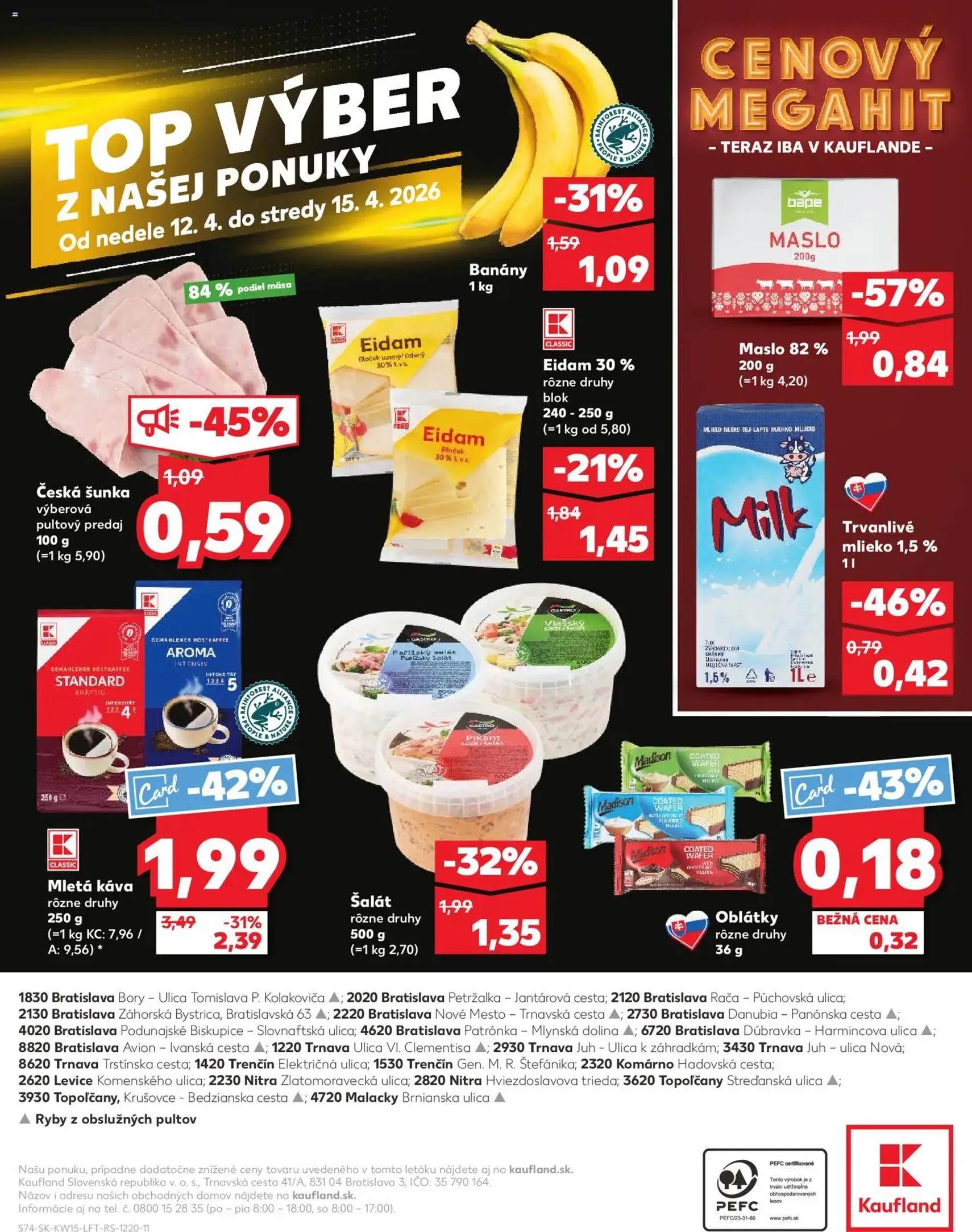 Kaufland leták - platný leták od 09.04.2026 strana 74 z 74