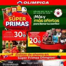 Vista previa del folleto Olímpica catálogo válido desde 19/06/2026
