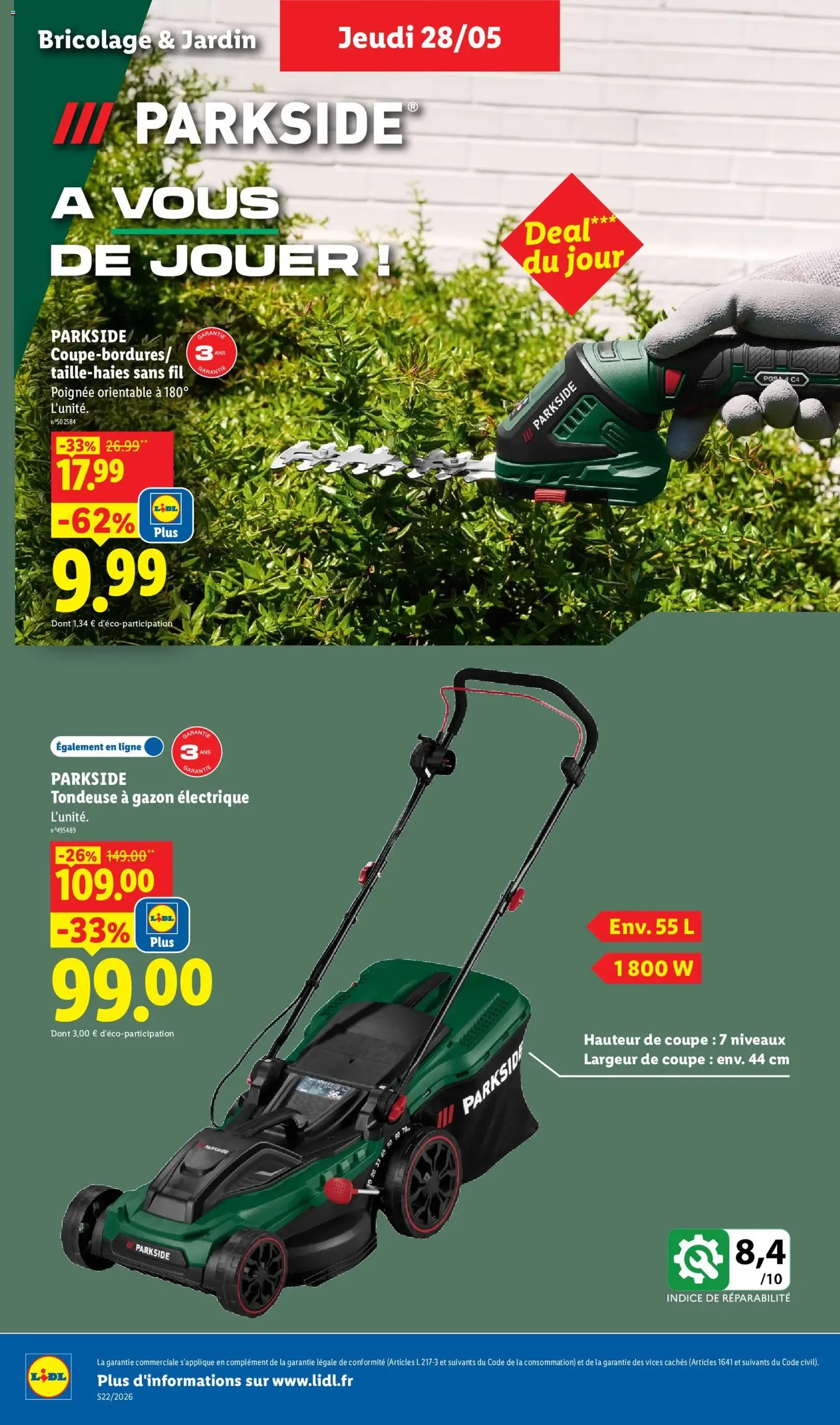 LIDL catalogue - brochure valable à partir du 28/05/2026, page 34 sur 69
