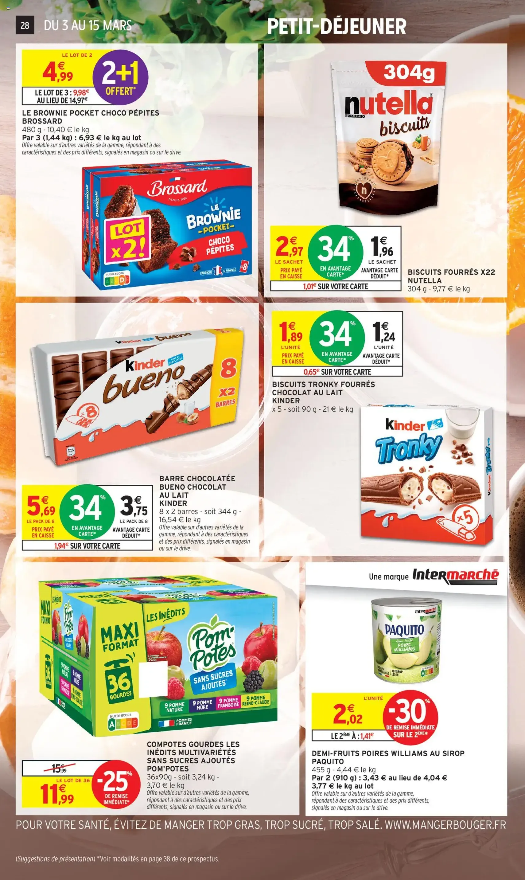 Intermarché catalogue semaine 10 - brochure valable à partir du 03/03/2026, page 28 sur 52