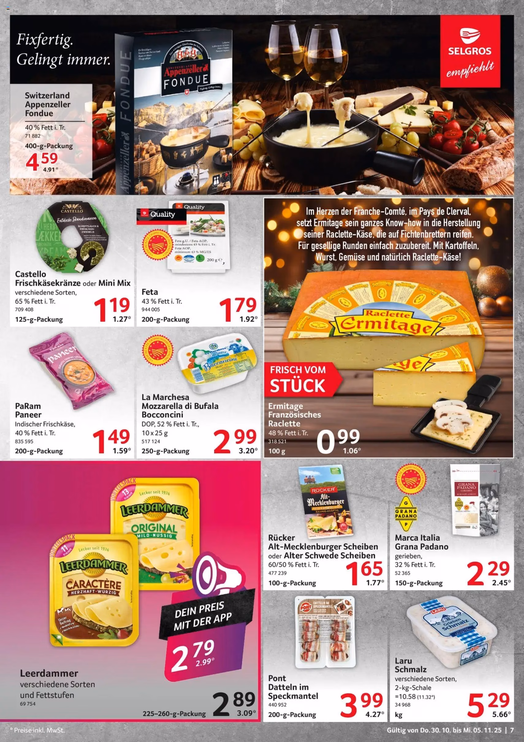 Selgros Prospekt - Gültiger Prospekt ab 30.10.2025, Seite 7 von insgesamt 32 Selgros Prospekt - Gültiger Prospekt ab 30.10.2025, Seite 7 von insgesamt 32