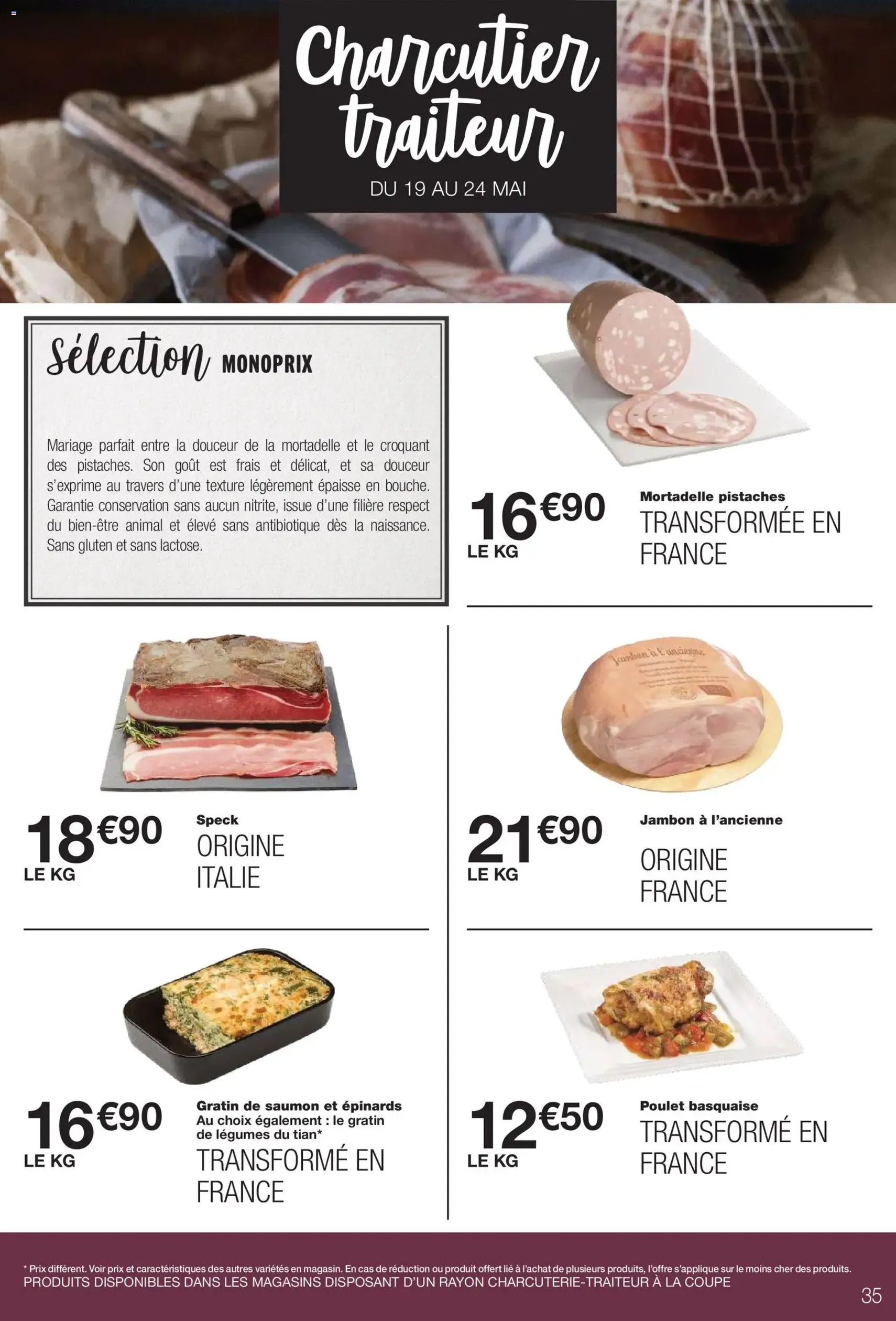 Monoprix catalogue - brochure valable à partir du 19/05/2026, page 35 sur 75