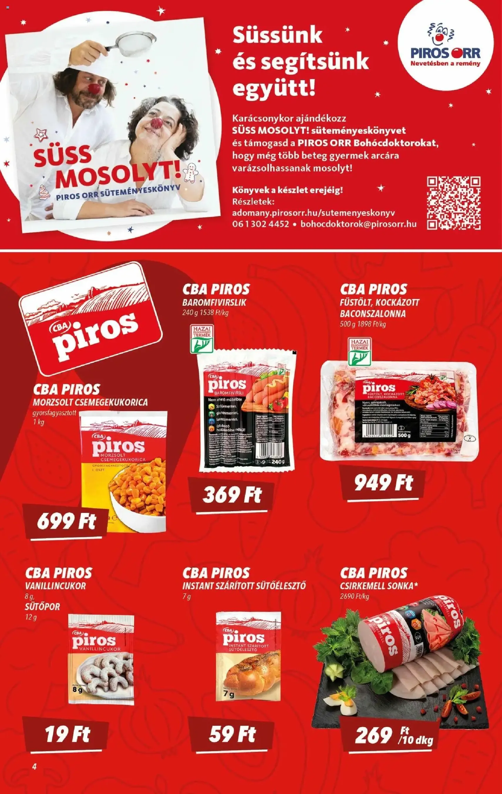 CBA Akciós újság - 2025.12.11. érvényes szórólap 4 oldal 12 oldalból