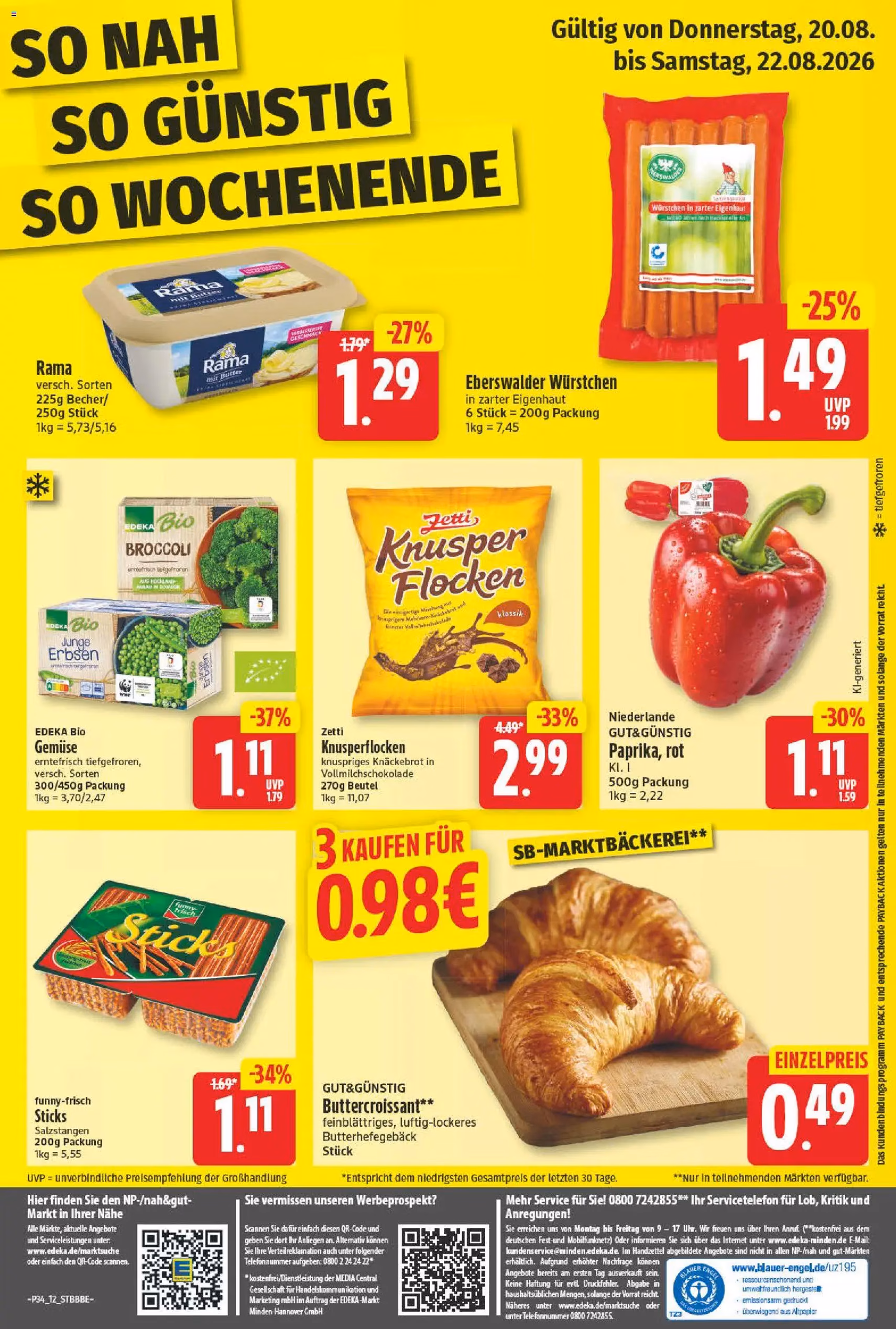 NP Discount Prospekt - Gültiger Prospekt ab 17.08.2026, Seite 12 von insgesamt 16