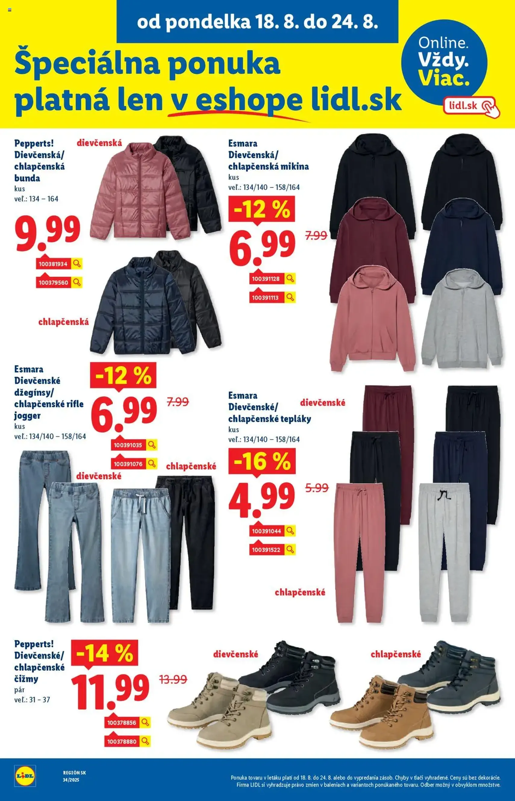 Lidl leták - platný leták od 18.08.2025 strana 56 z 97 Lidl leták - platný leták od 18.08.2025 strana 56 z 97