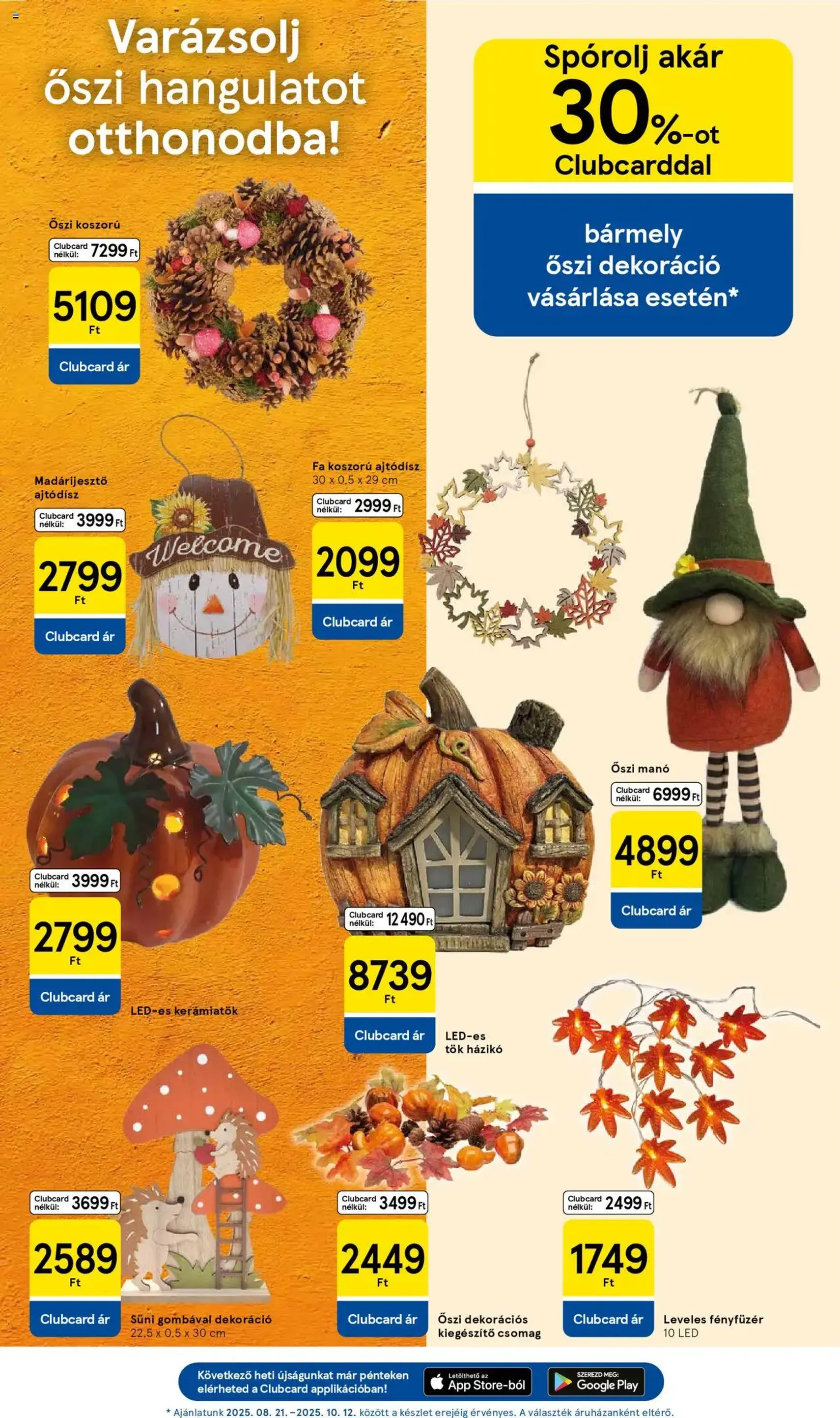 Tesco Hipermarket - Akciós újság - 2025.08.28. érvényes szórólap 31 oldal 32 oldalból Tesco Hipermarket - Akciós újság - 2025.08.28. érvényes szórólap 31 oldal 32 oldalból