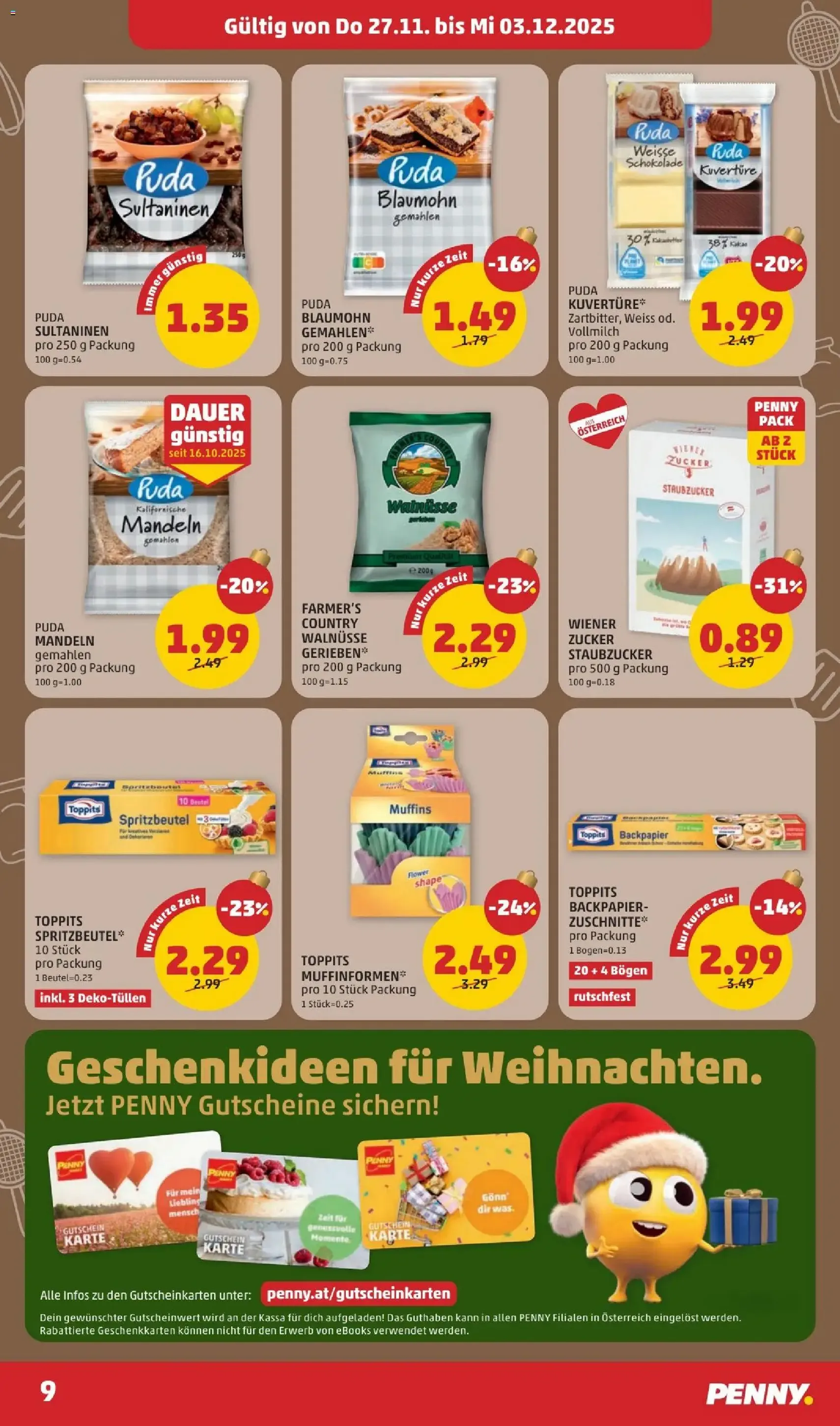 Penny Markt - Black Friday - Gültiger Prospekt ab 27.11.2025, Seite 9 von insgesamt 32