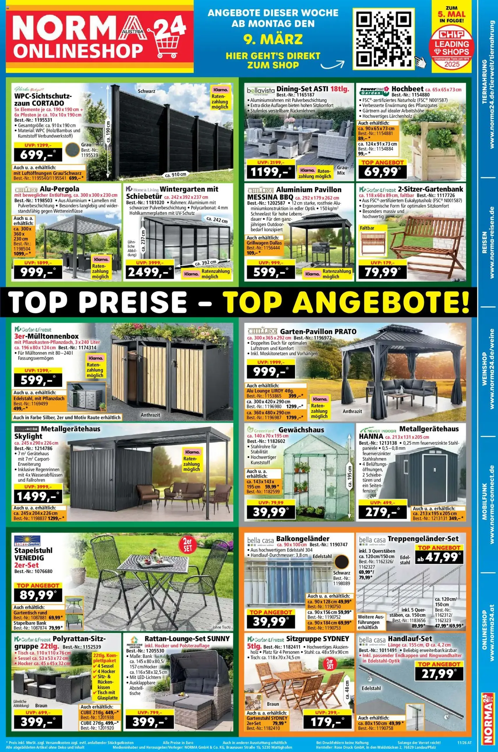 Norma Flugblatt - Gültiger Prospekt ab 09.03.2026, Seite 17 von insgesamt 18