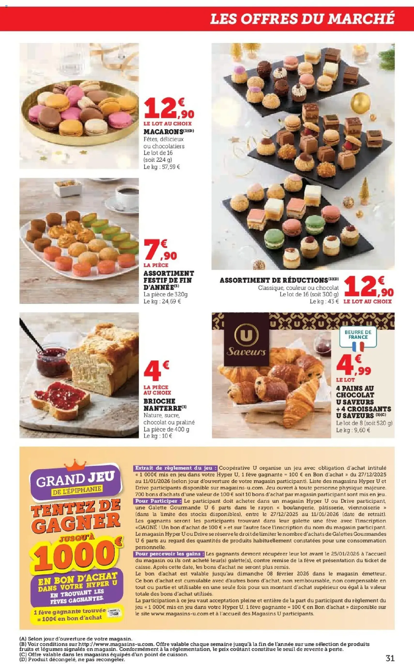 Hyper U catalogue - brochure valable à partir du 27/12/2025, page 31 sur 36