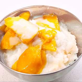 Recipe preview How to make Thai mango sticky rice?