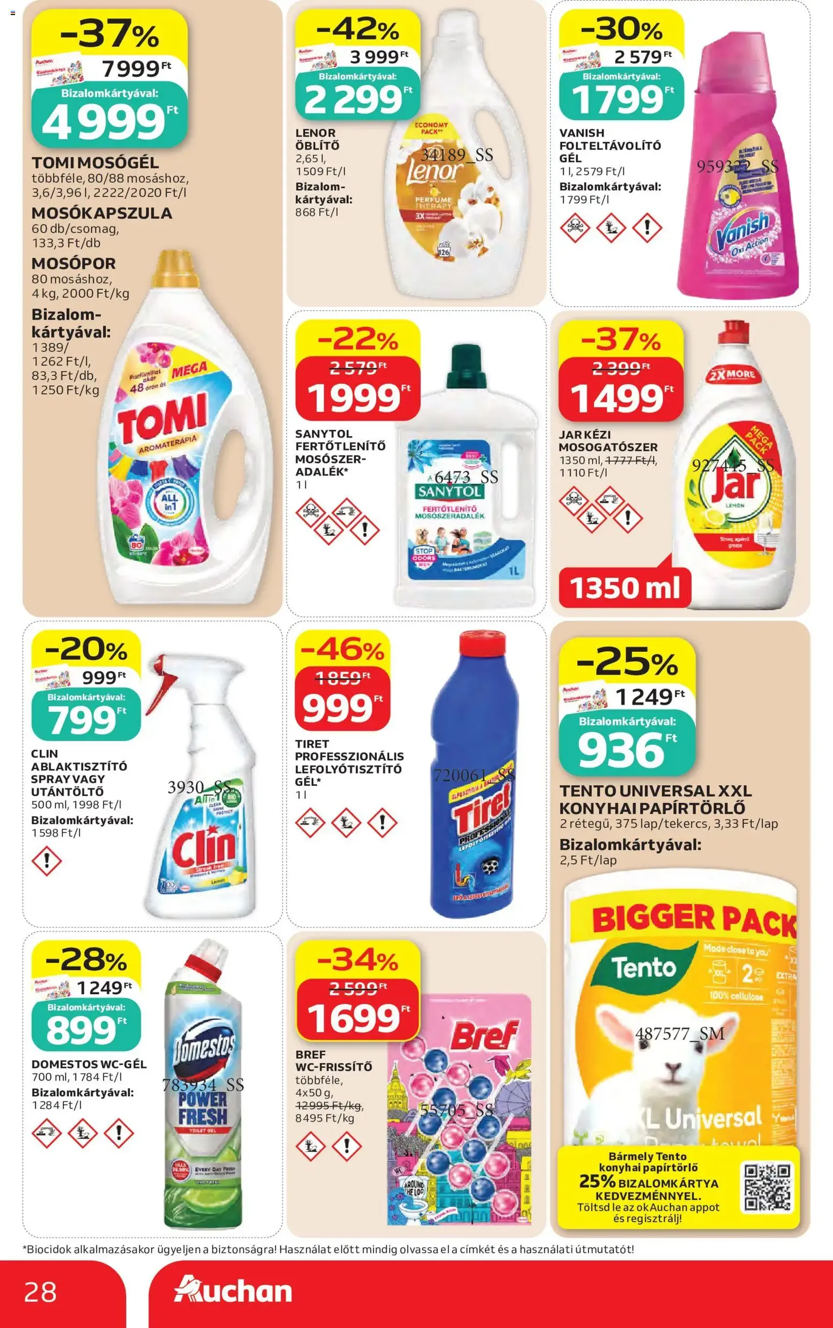 Auchan akciós újság - 2026.07.30. érvényes szórólap 28 oldal 45 oldalból
