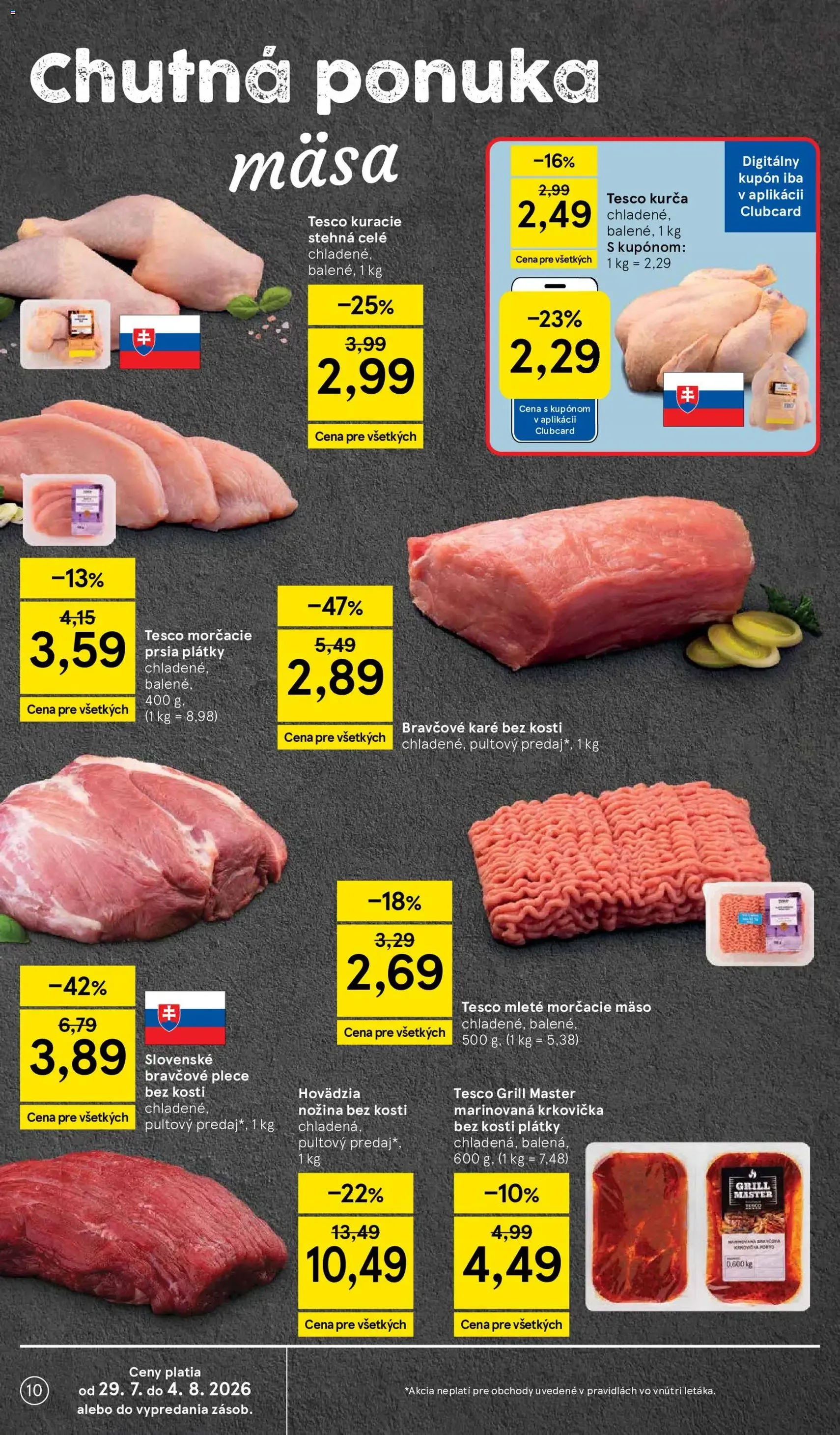 Tesco Hypermarket - leták - platný leták od 29.07.2026 strana 10 z 53
