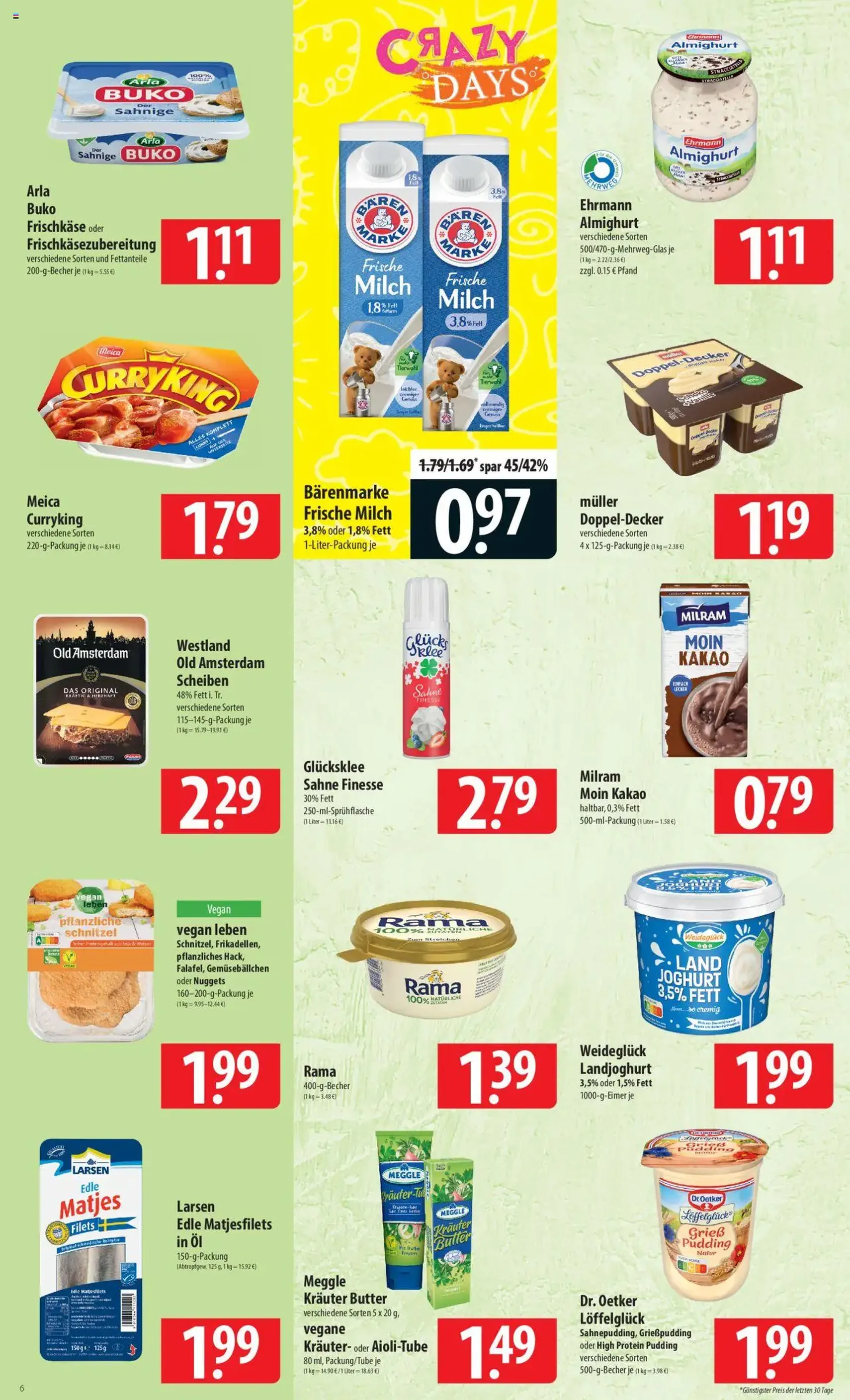 Famila Prospekt - Gültiger Prospekt ab 01.09.2025, Seite 6 von insgesamt 24 Famila Prospekt - Gültiger Prospekt ab 01.09.2025, Seite 6 von insgesamt 24