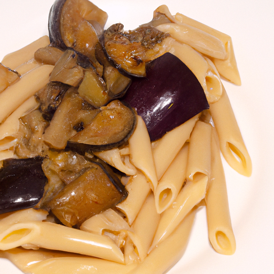 Anteprima ricetta Pasta con Melanzane in Bianco
