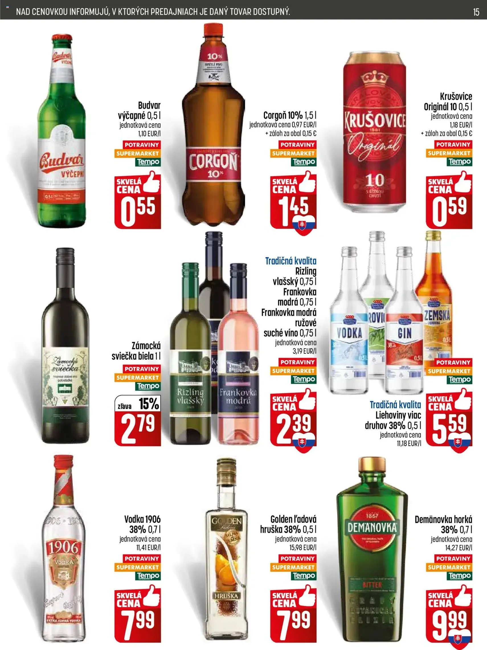 COOP Jednota leták - platný leták od 04.06.2026 strana 15 z 32