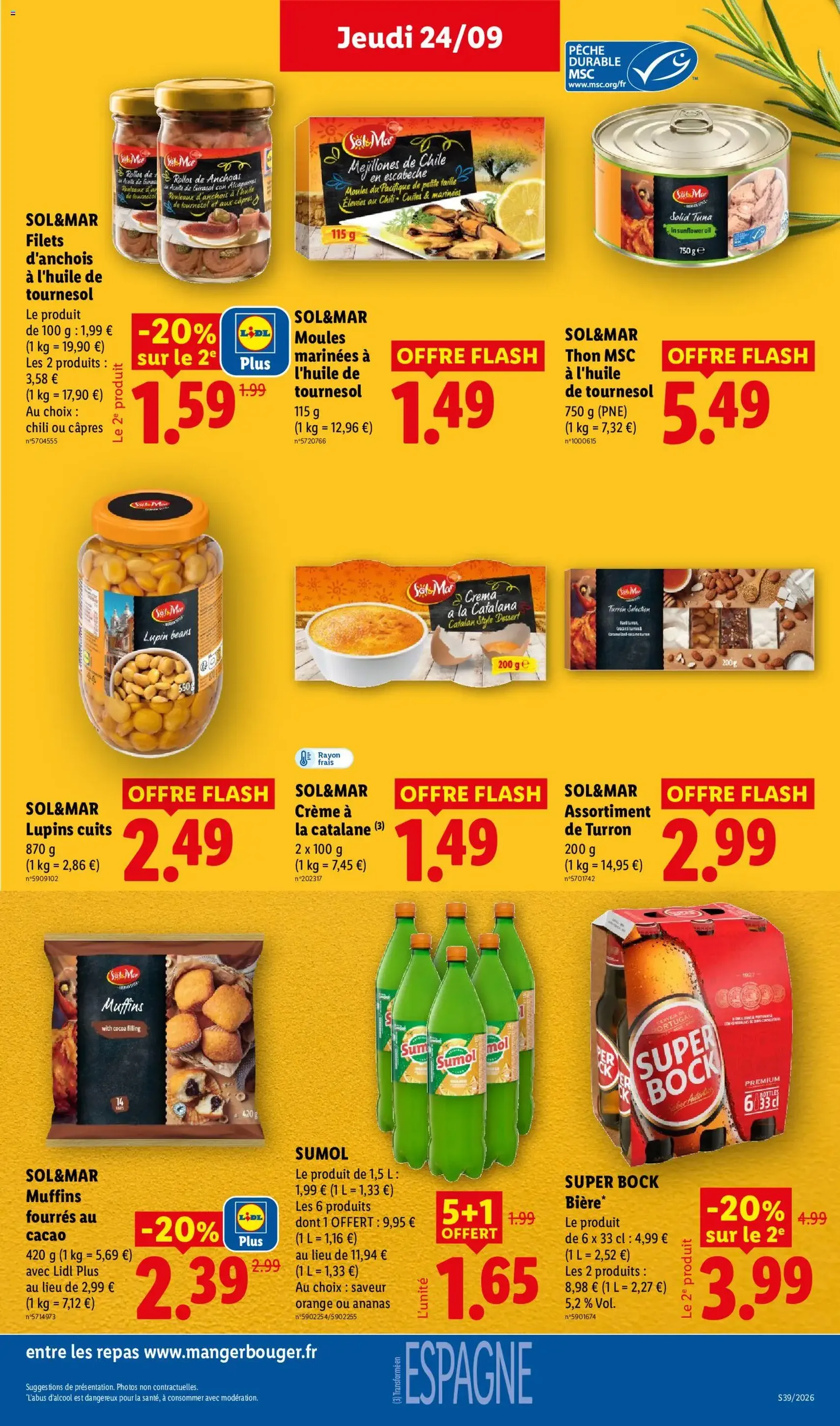 LIDL catalogue - brochure valable à partir du 24/09/2026, page 25 sur 62