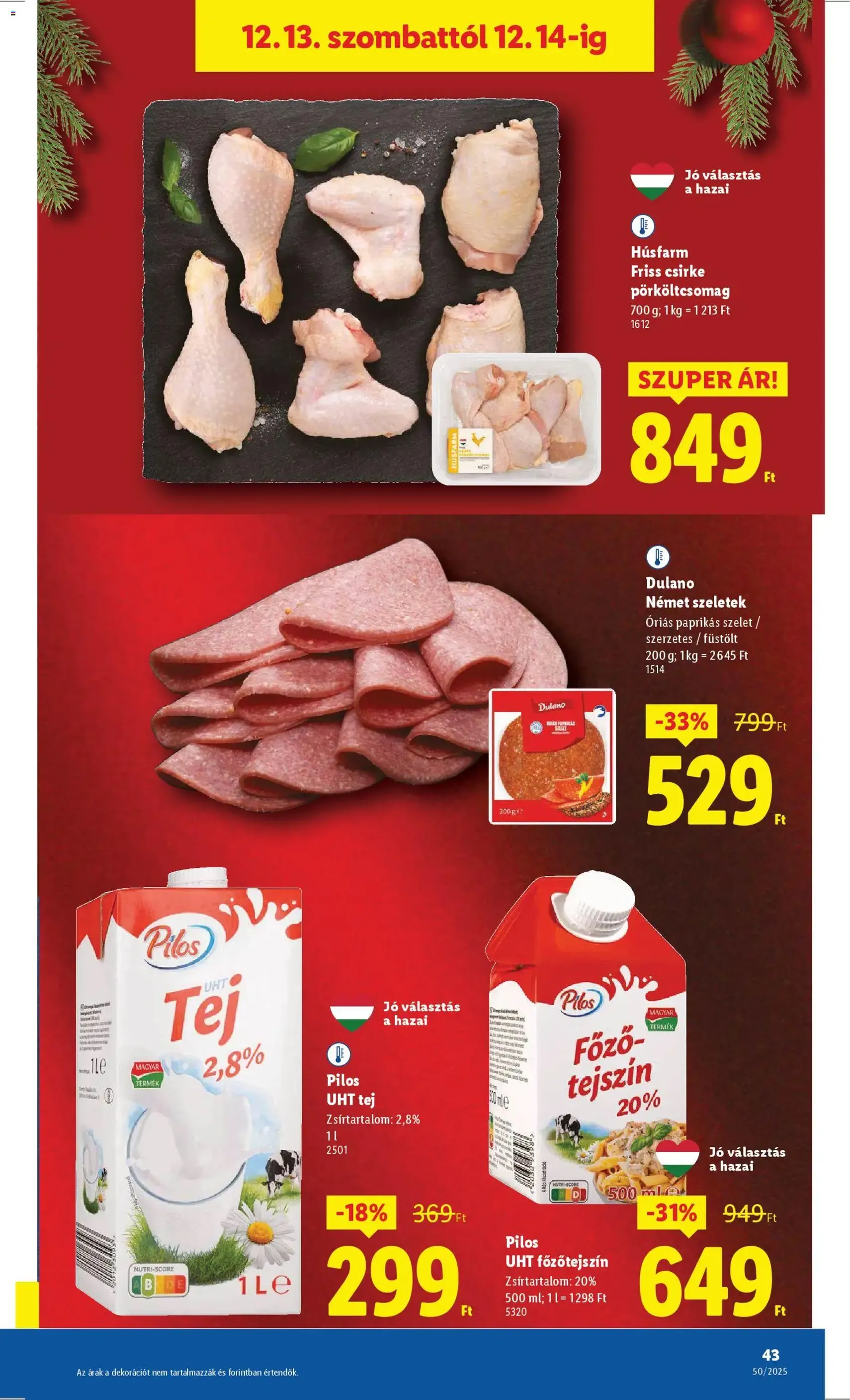 Lidl Akciós újság - 2025.12.11. érvényes szórólap 43 oldal 66 oldalból