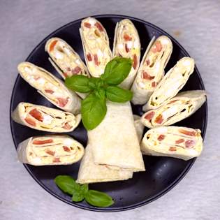 Recipe preview Tortilla roll