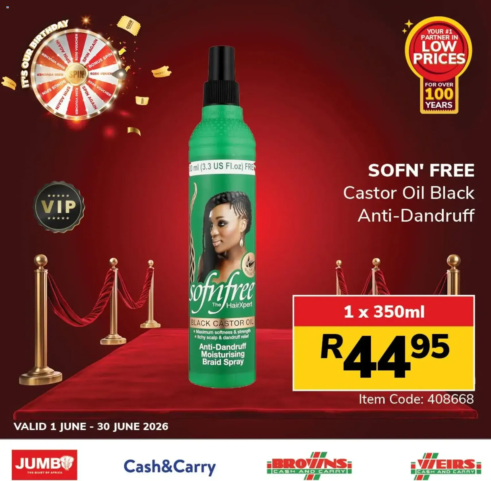 Jumbo Favourite haircare deals - valid flyer from 01/06/2026, page 6 of 6