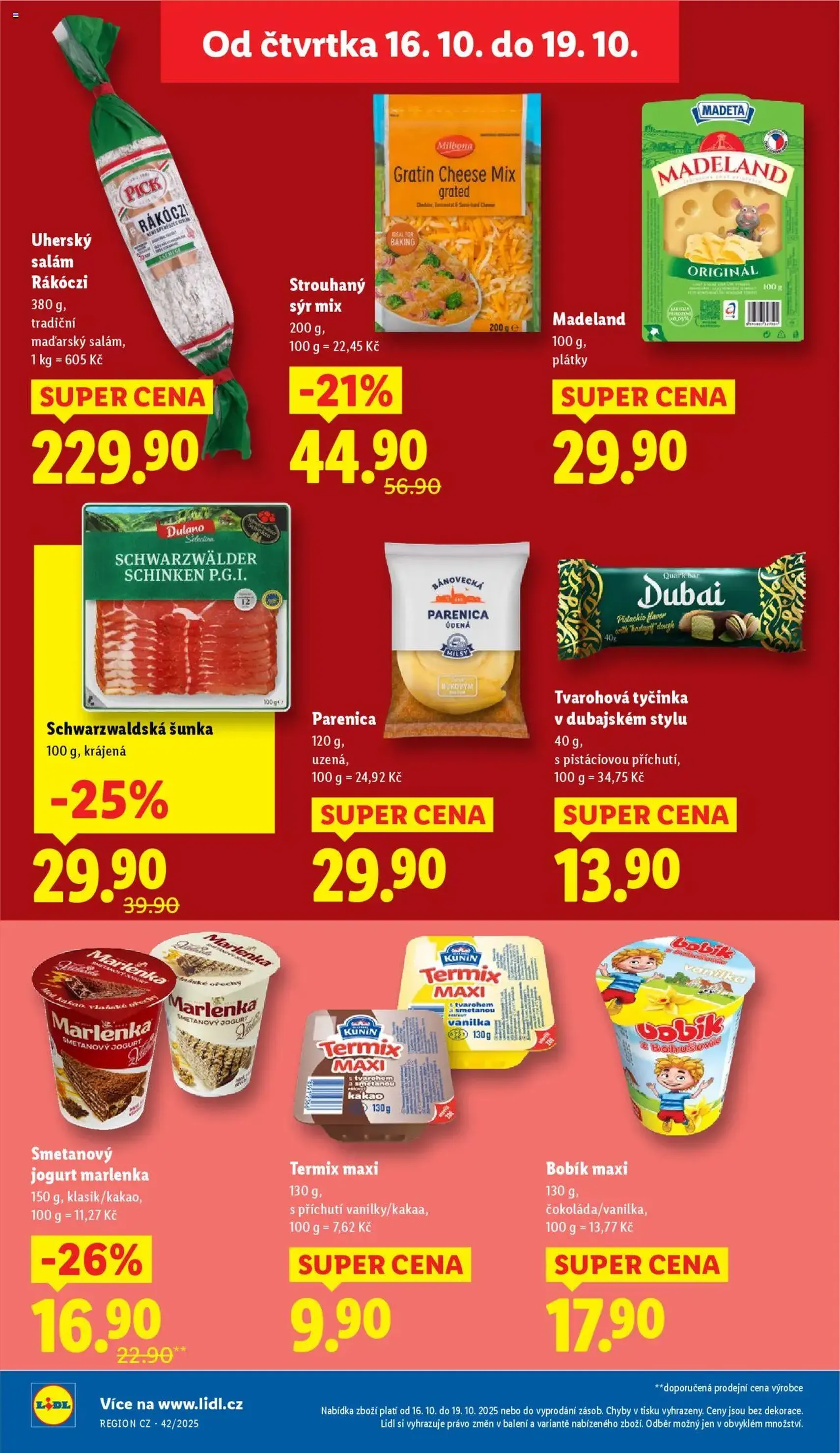 Lidl leták - platný leták od 16.10.2025 strana 14 z 61 Lidl leták - platný leták od 16.10.2025 strana 14 z 61