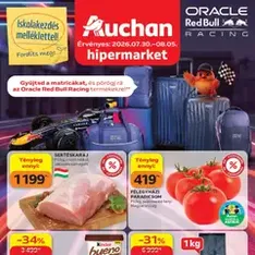 Auchan akciós újság - szórólap előnézete érvényes 2026.07.30. -tól