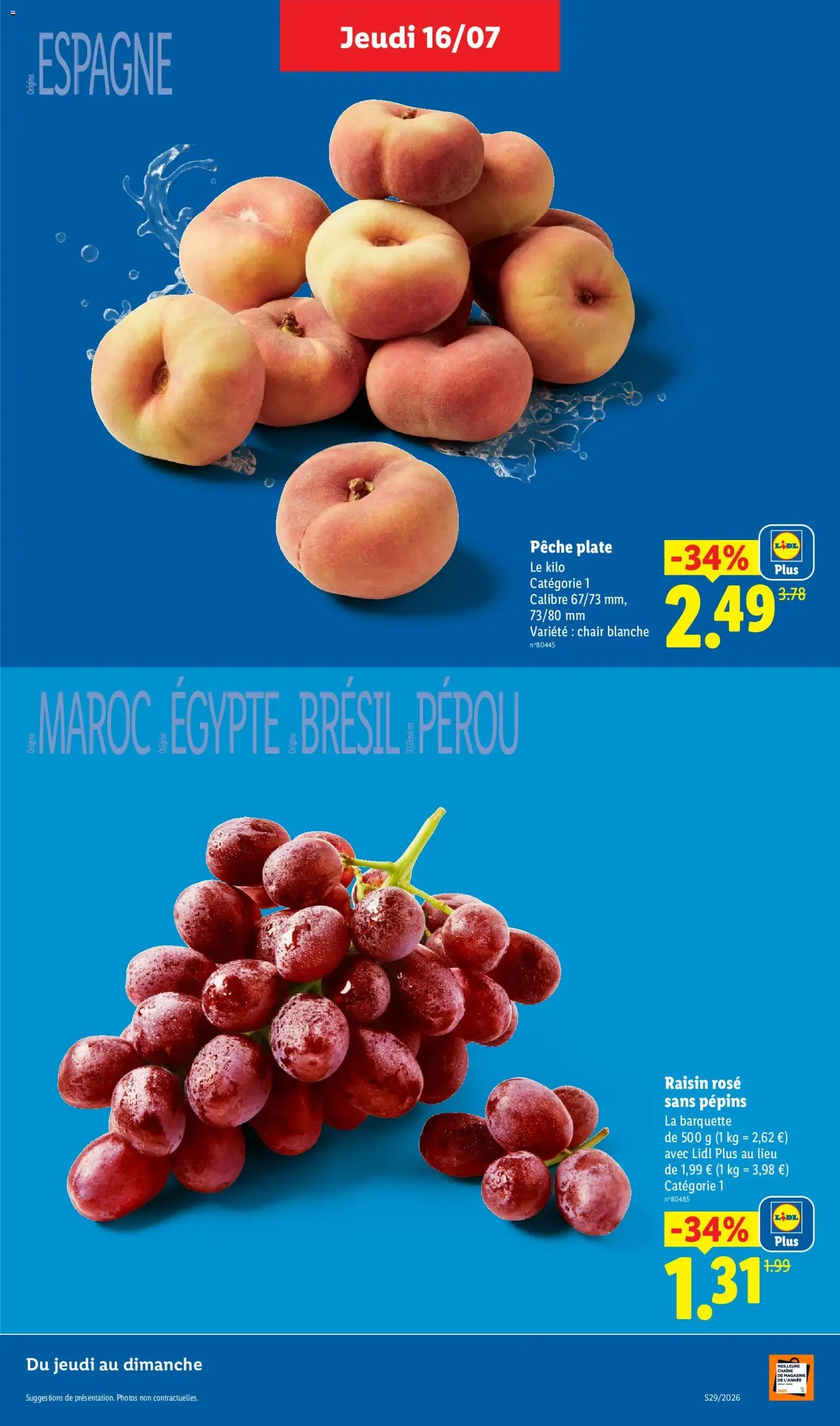 LIDL catalogue - brochure valable à partir du 16/07/2026, page 5 sur 61
