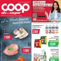 COOP akciós újság - szórólap előnézete érvényes 2026.07.30. -tól