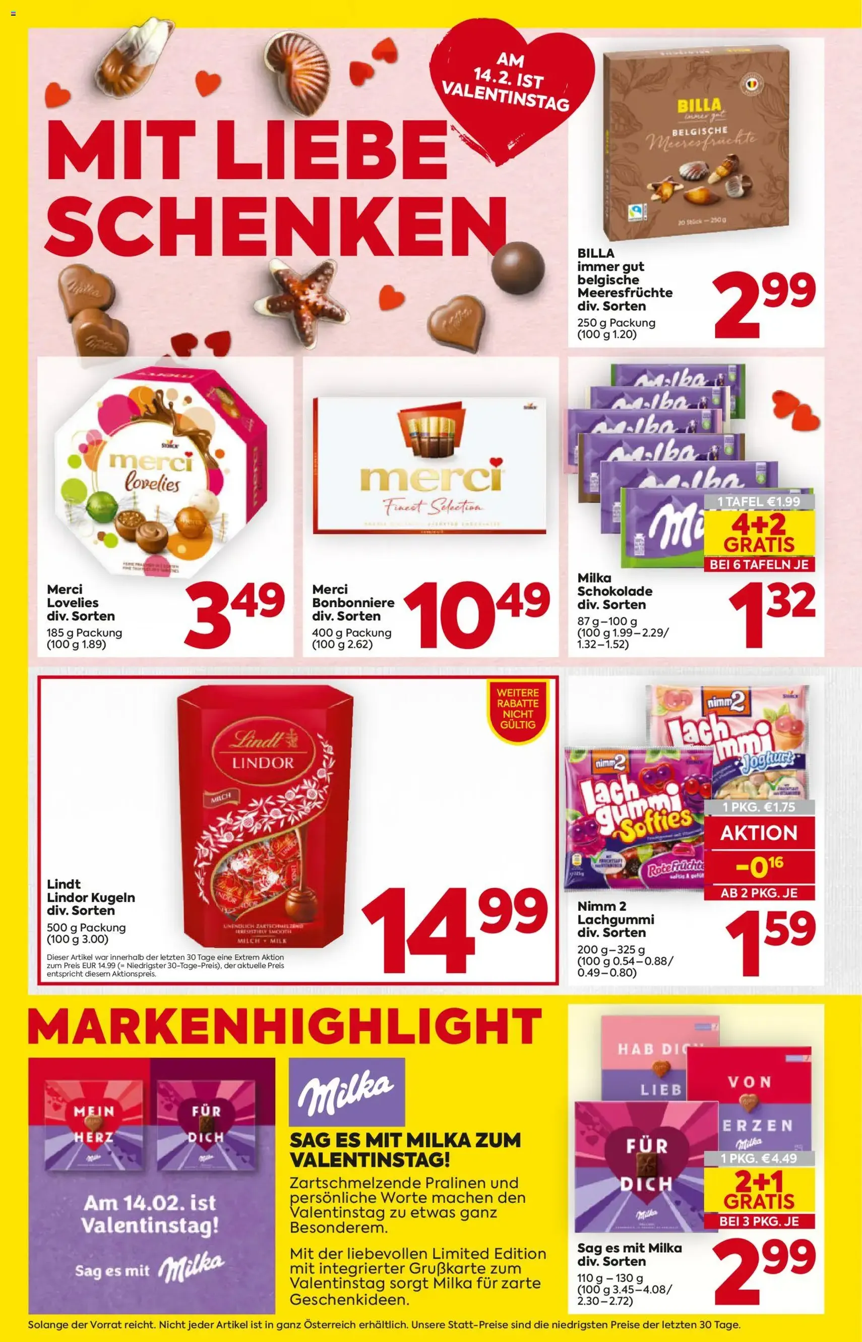 Billa Flugblatt - Gültiger Prospekt ab 05.02.2026, Seite 10 von insgesamt 16