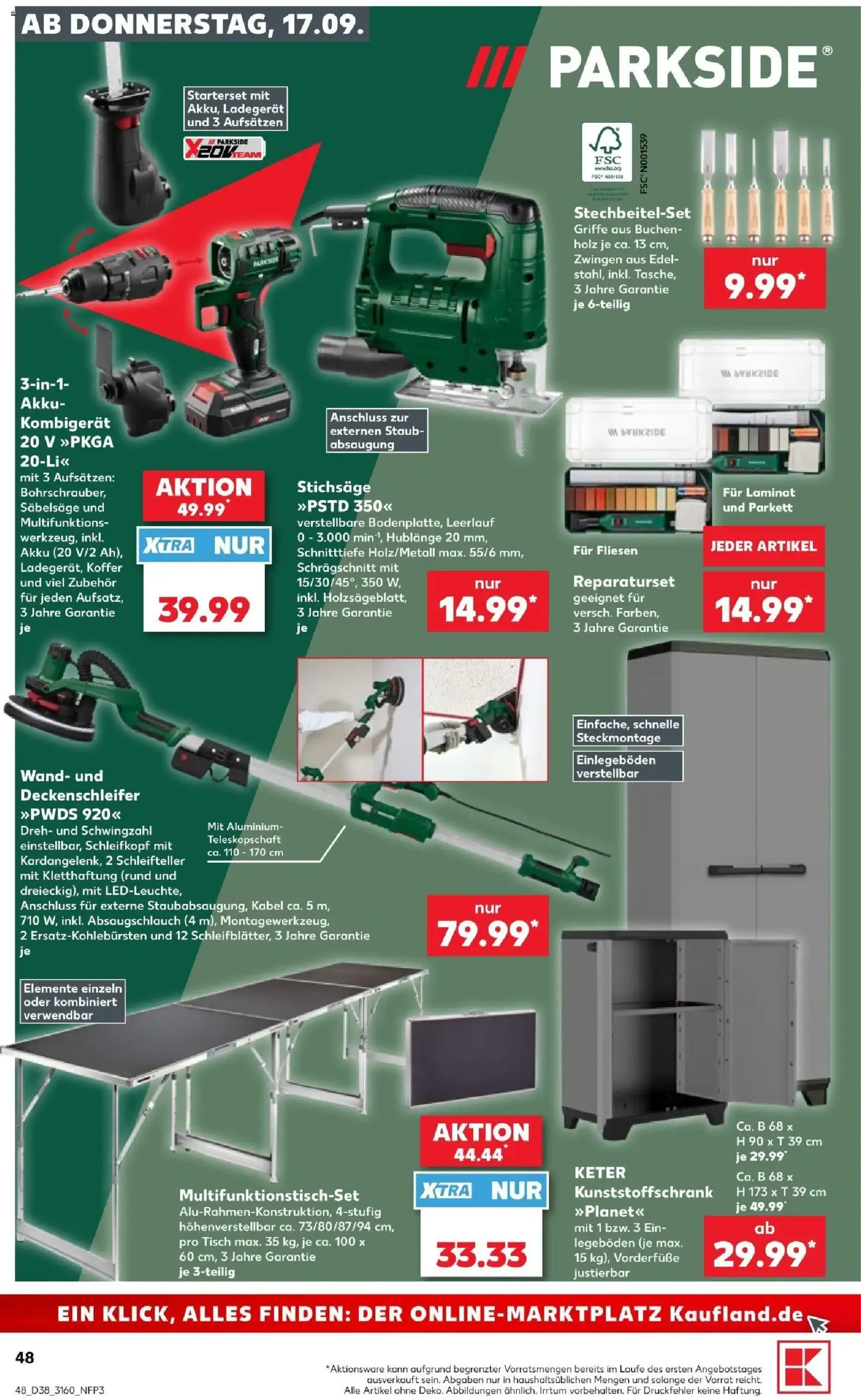 Kaufland Prospekt - Gültiger Prospekt ab 17.09.2026, Seite 48 von insgesamt 66