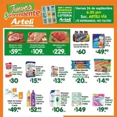 Vista previa del folleto Arteli - Folleto Arteli válido desde 25/09/2025